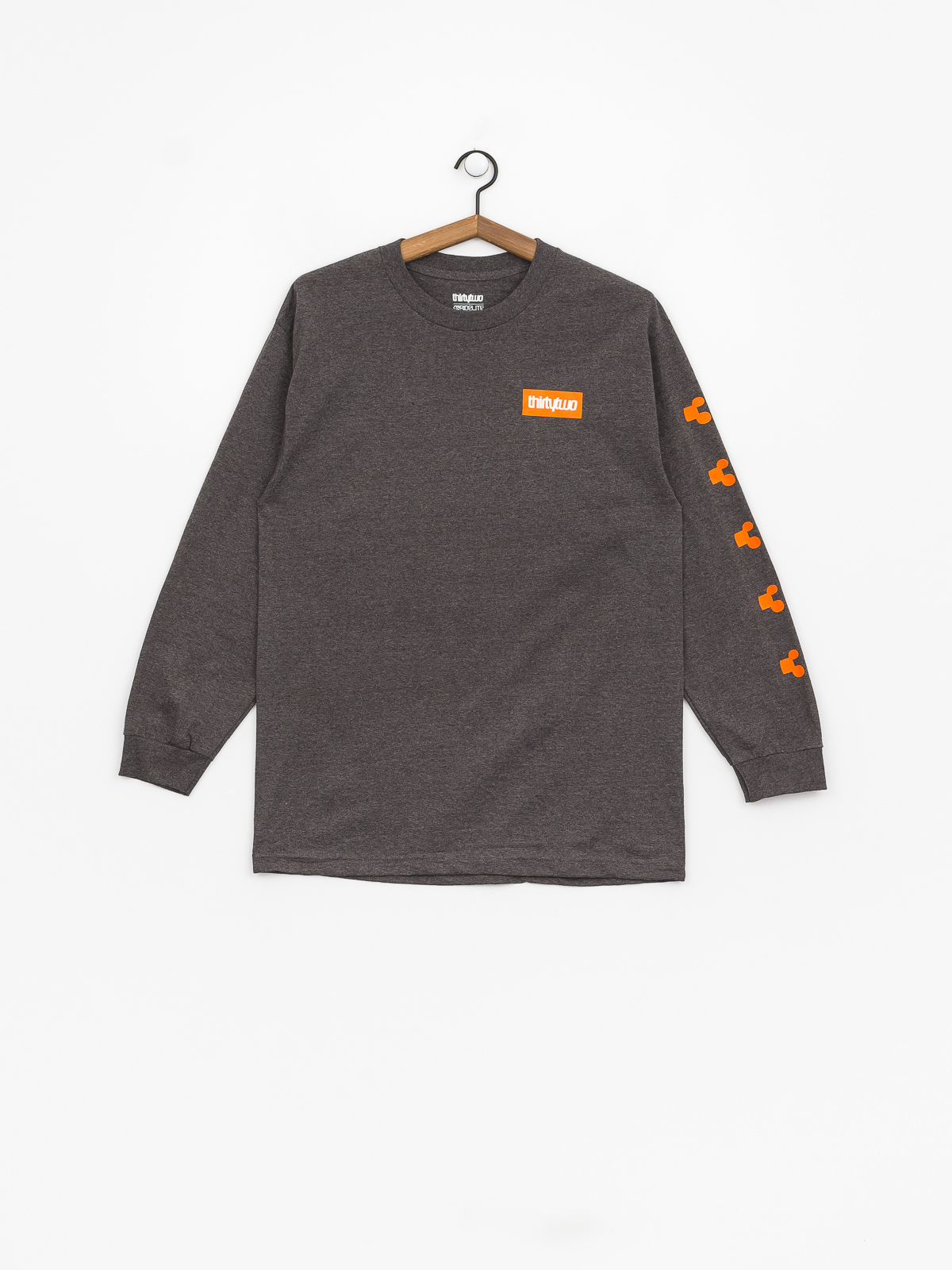 Longsleeve ThirtyTwo Ridelite Logo (charcoal/heather)