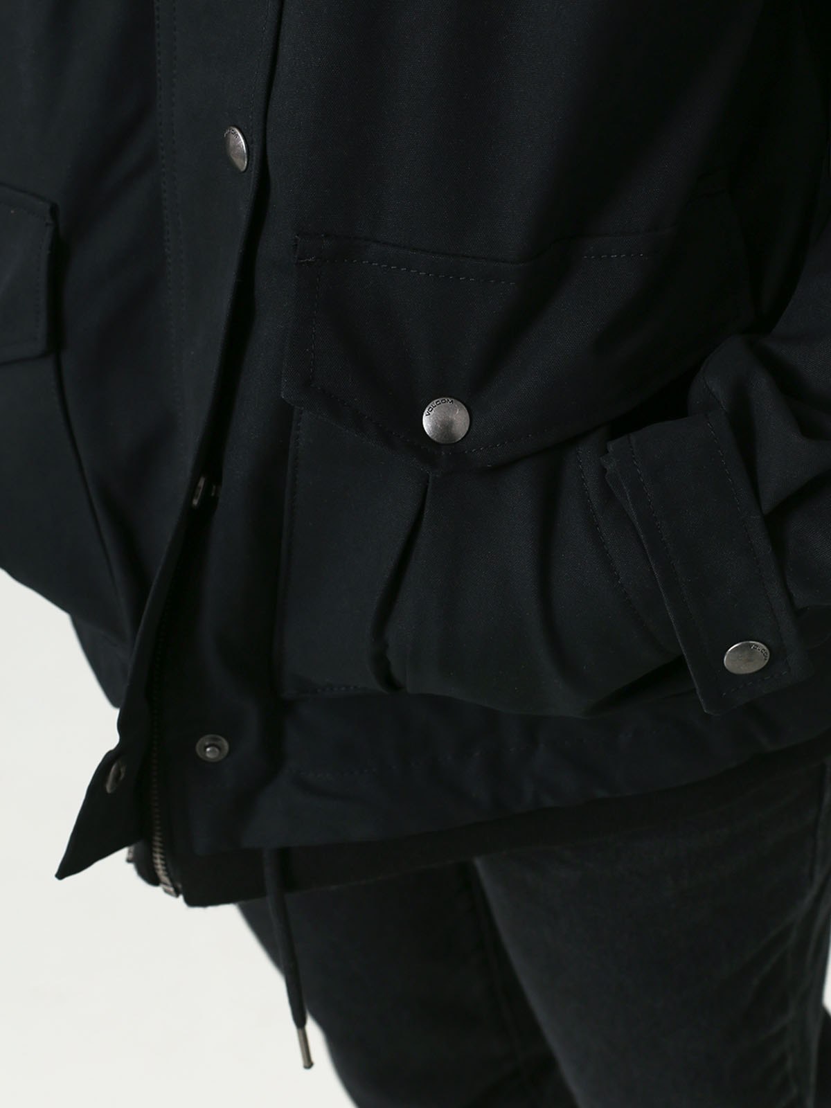 Kurtka Volcom Walk On By Short Wmn (blk)