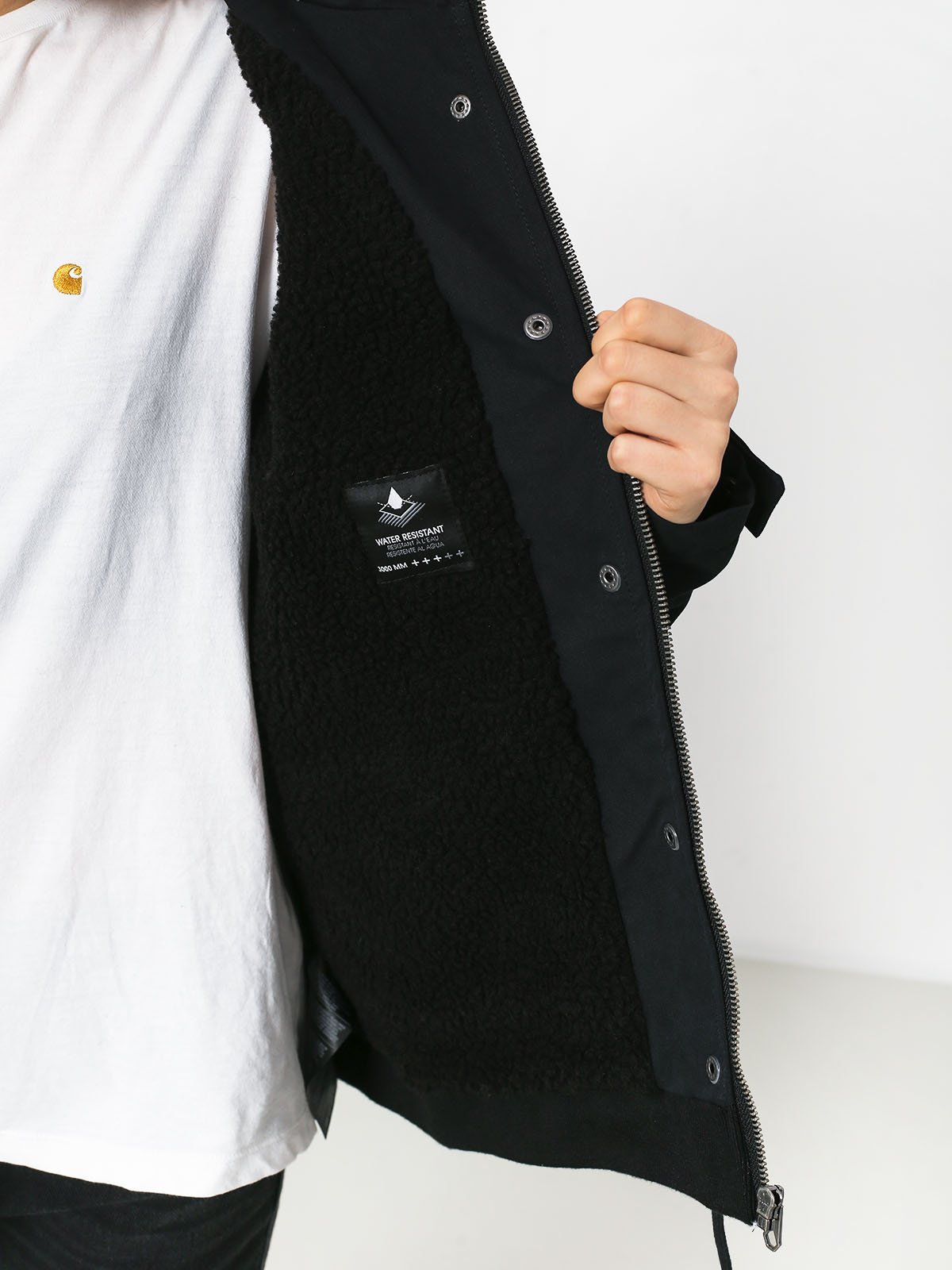 Kurtka Volcom Walk On By Short Wmn (blk)