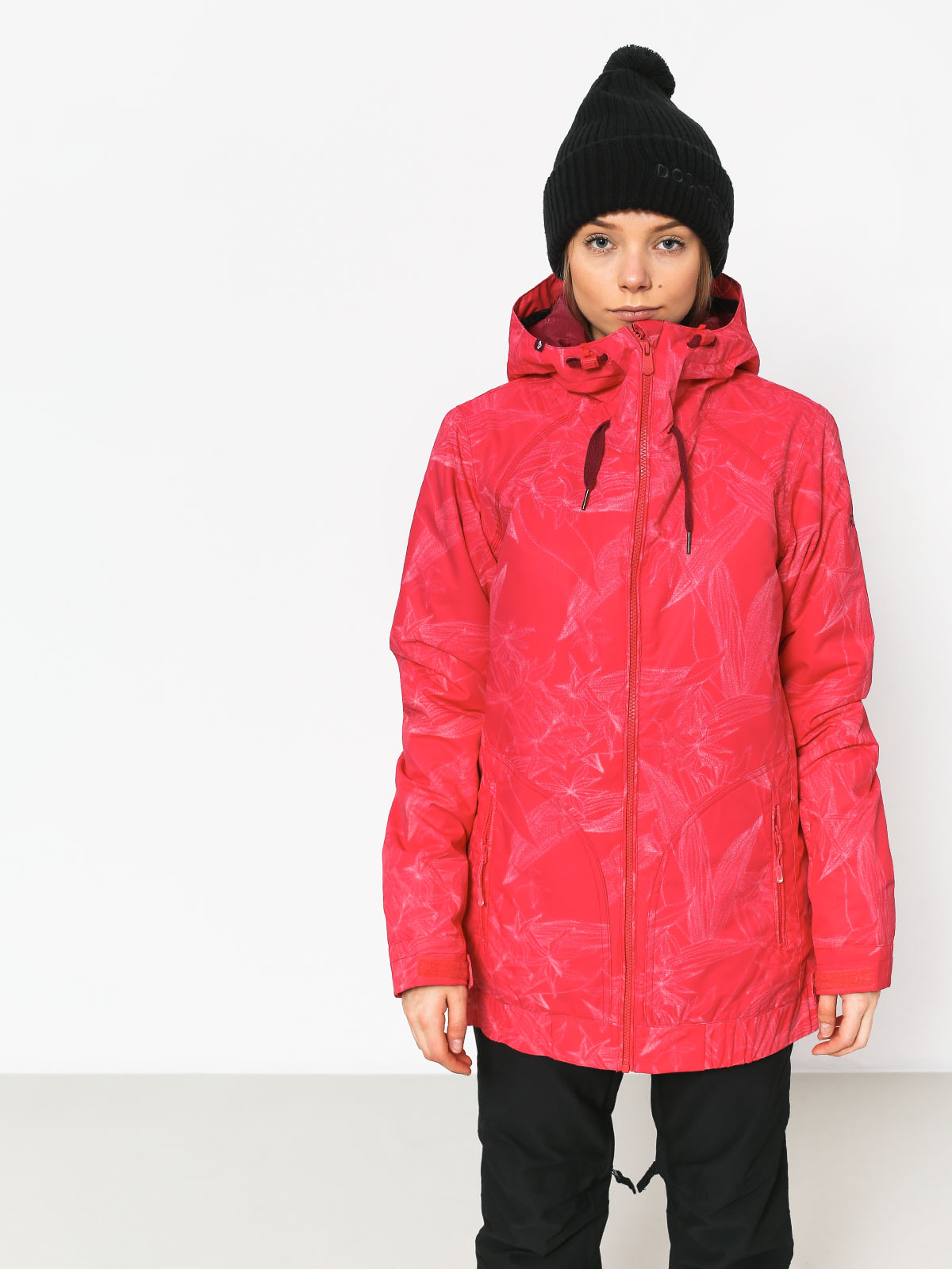 Damska Kurtka snowboardowa Roxy Valley Hoodie (washed floral)