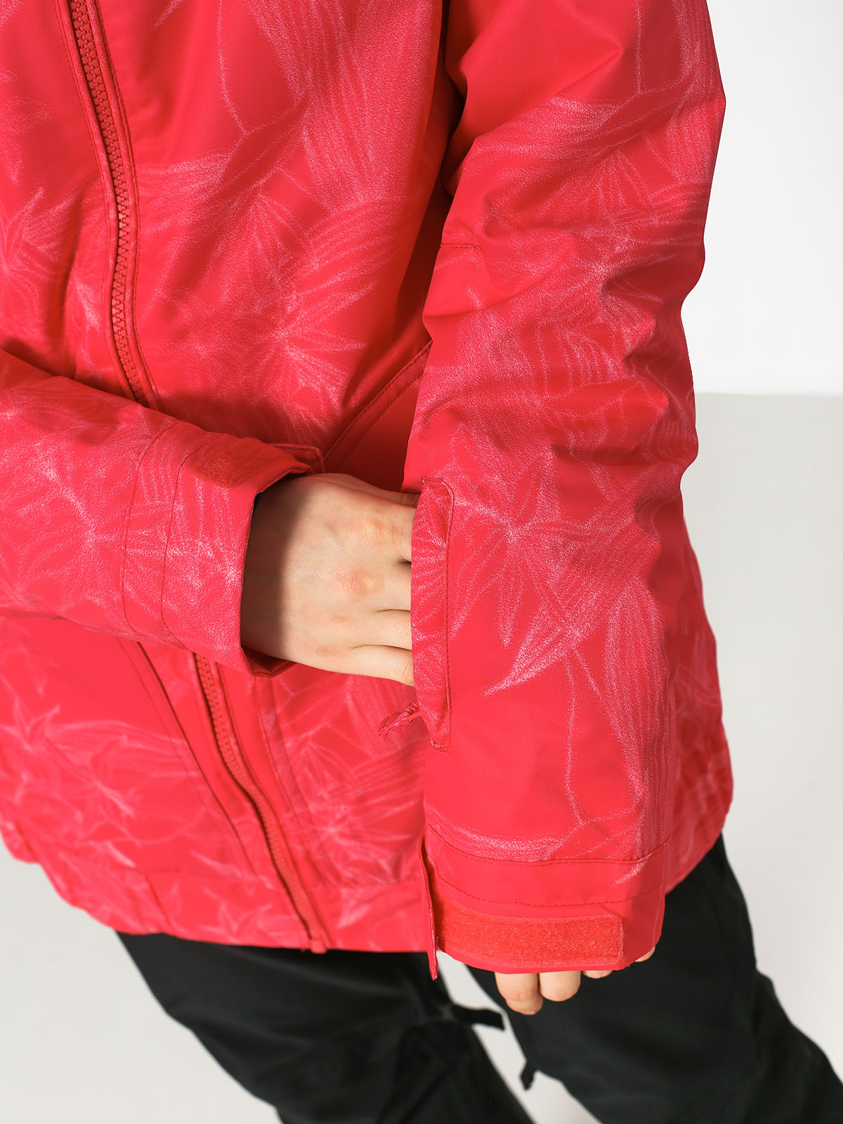 Damska Kurtka snowboardowa Roxy Valley Hoodie (washed floral)