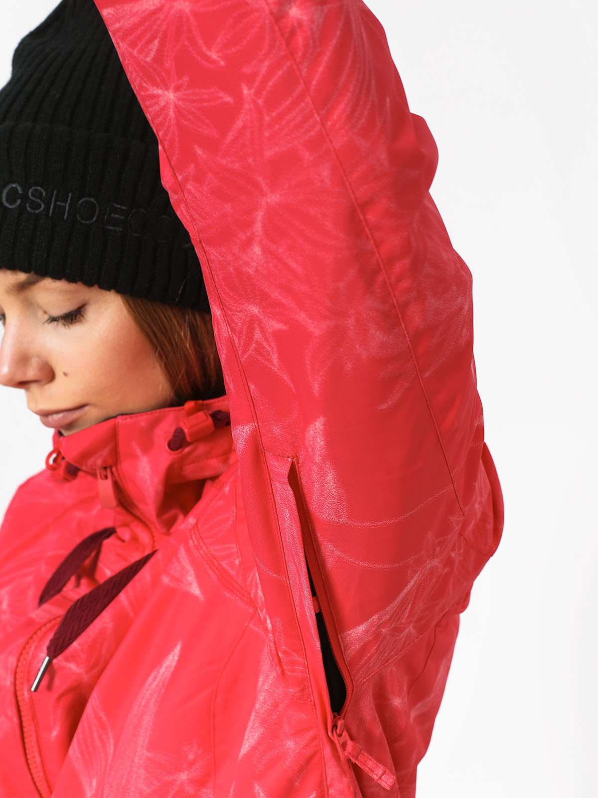 Damska Kurtka snowboardowa Roxy Valley Hoodie (washed floral)