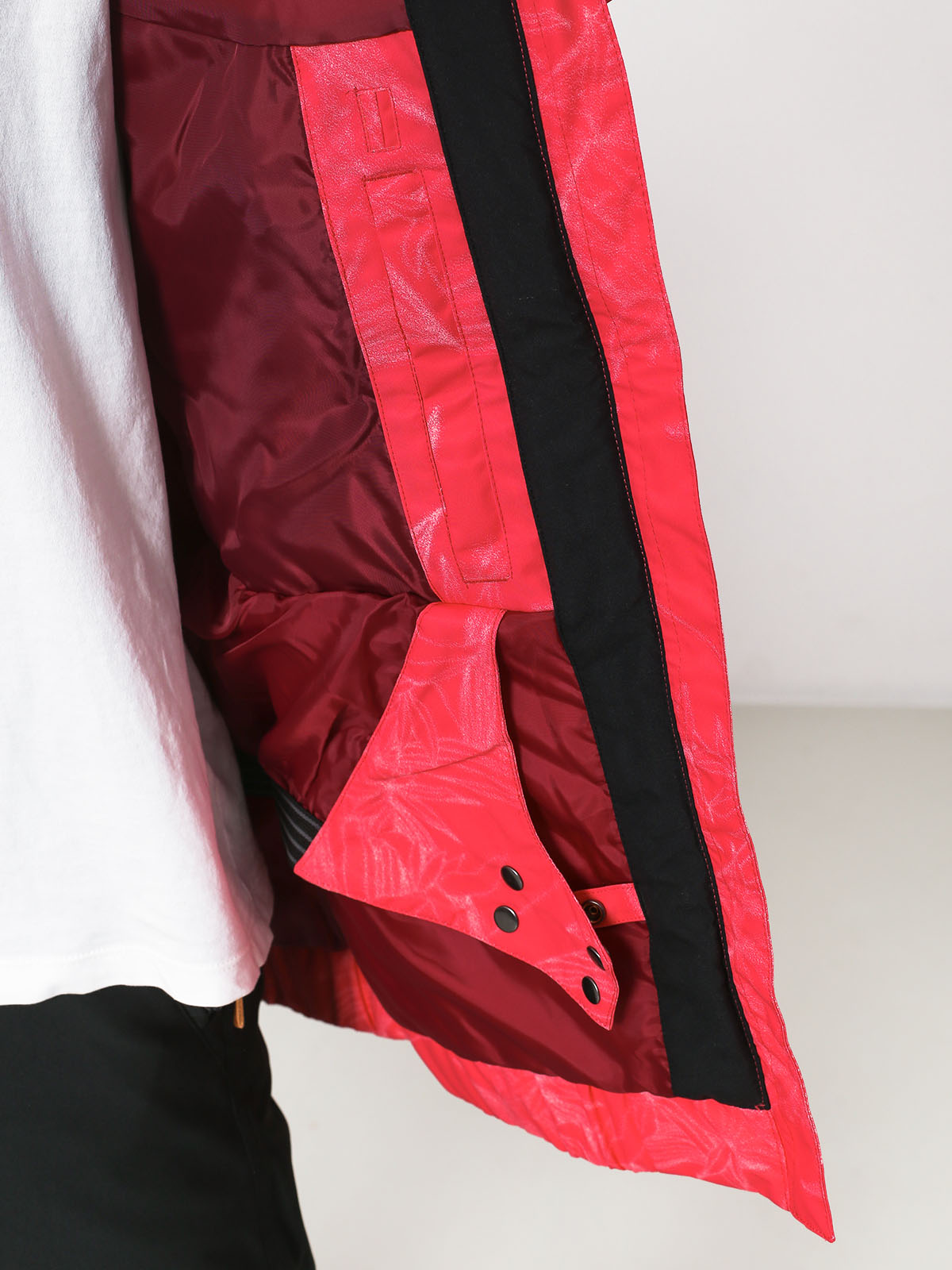 Damska Kurtka snowboardowa Roxy Valley Hoodie (washed floral)