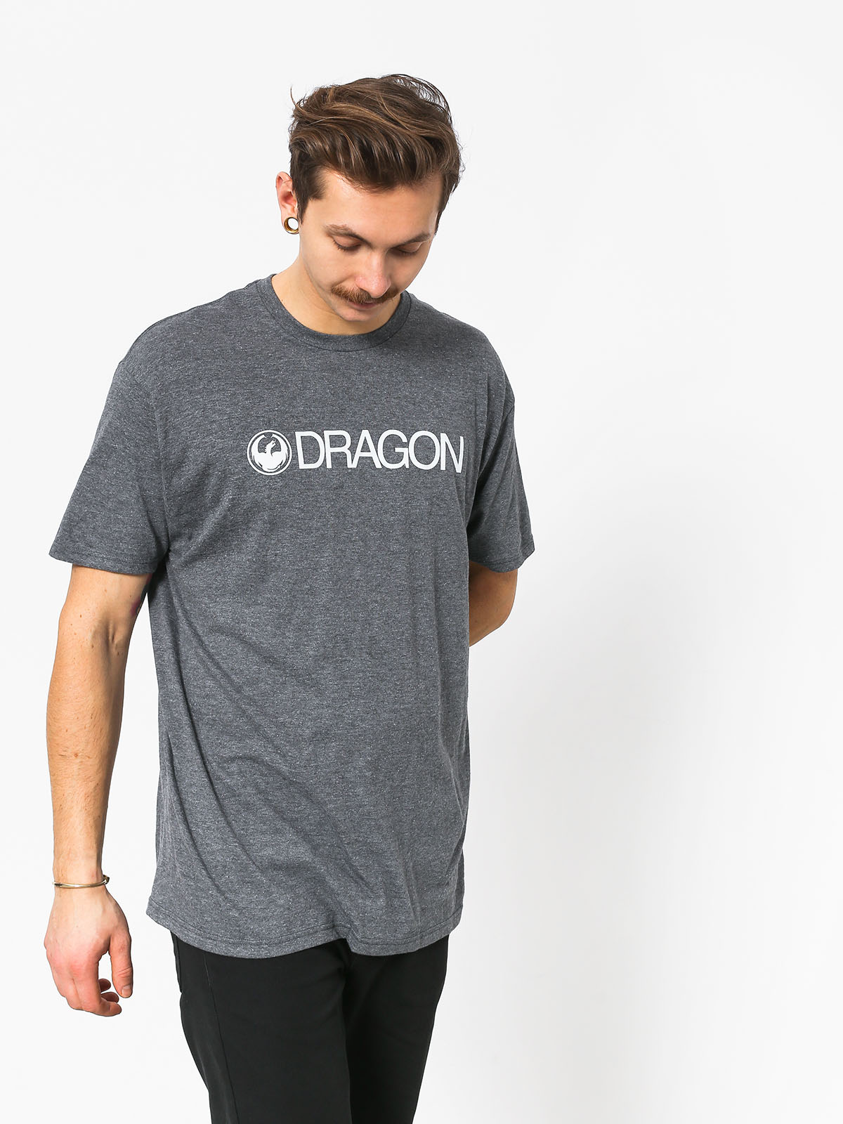 T-shirt Dragon Trademark (charcoal heather)