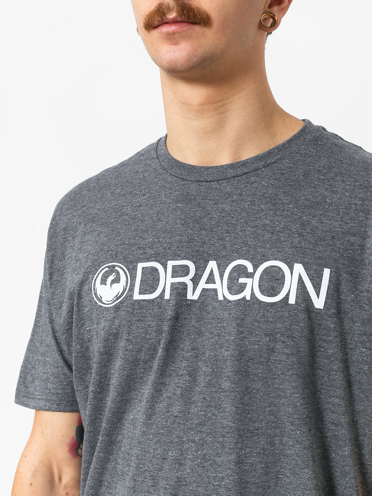 T-shirt Dragon Trademark (charcoal heather)