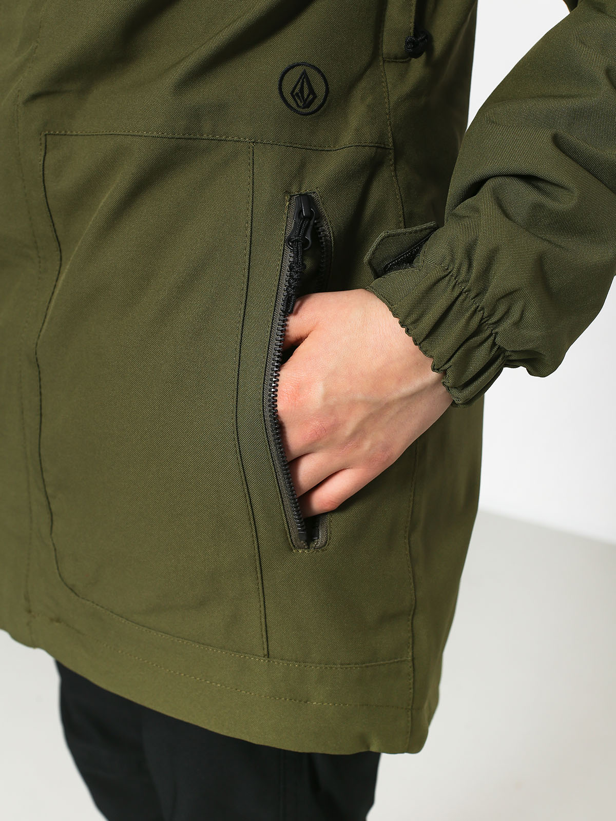 Damska Kurtka snowboardowa Volcom Shadow Ins (mil)