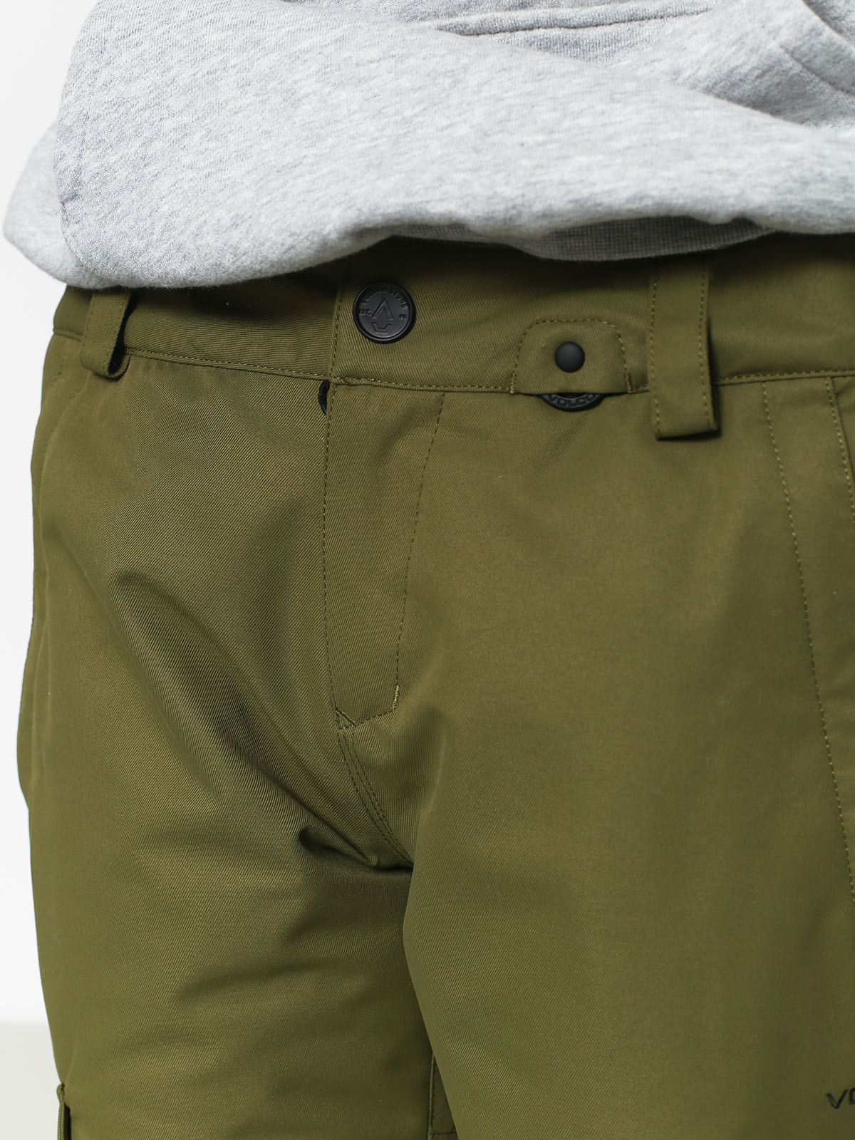 Damskie Spodnie snowboardowe Volcom Bridger Ins (mil)