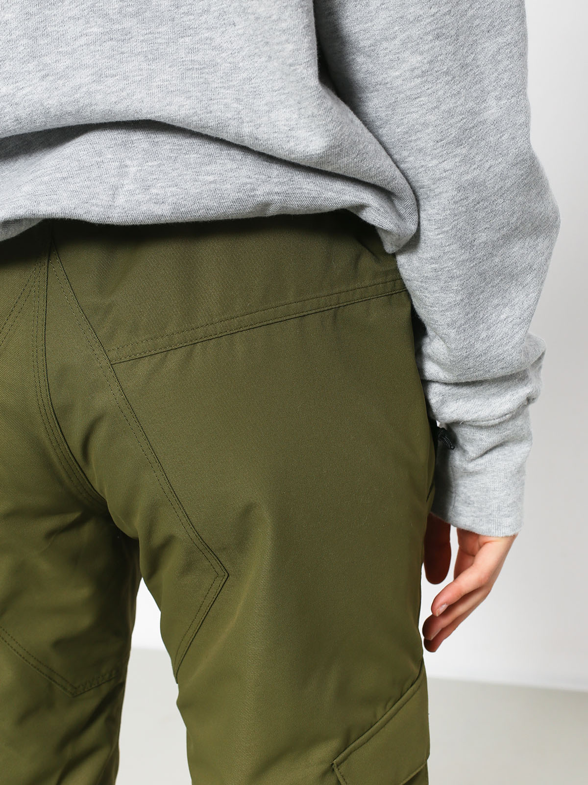 Damskie Spodnie snowboardowe Volcom Bridger Ins (mil)