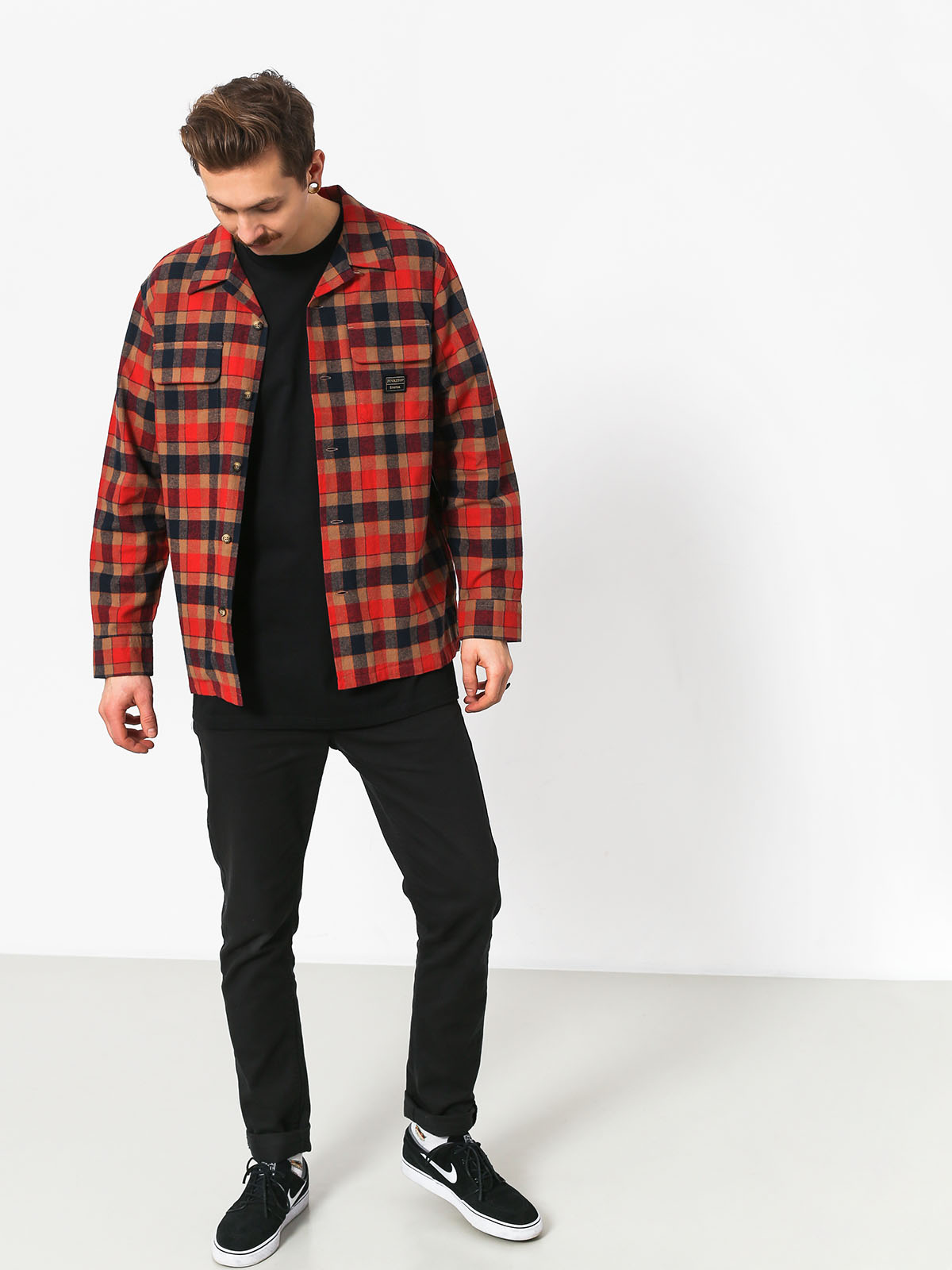 Koszula Emerica Pendleton Ls Flannel (red/navy)