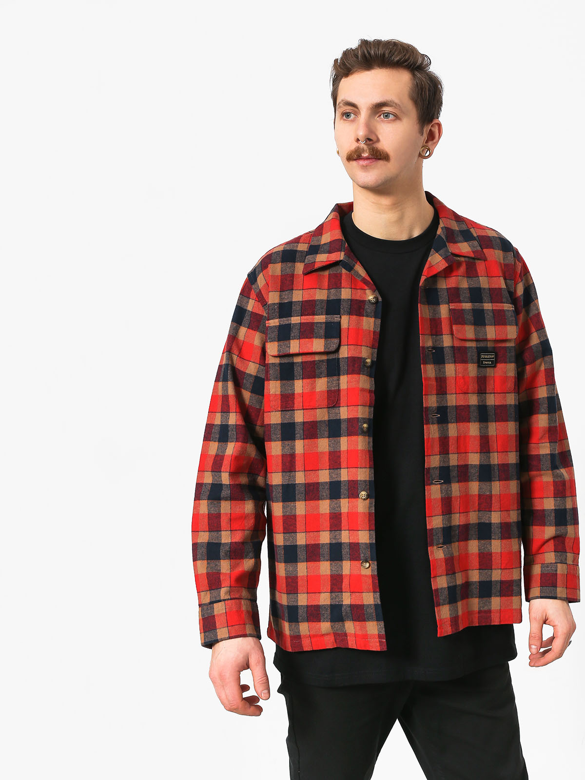 Koszula Emerica Pendleton Ls Flannel (red/navy)