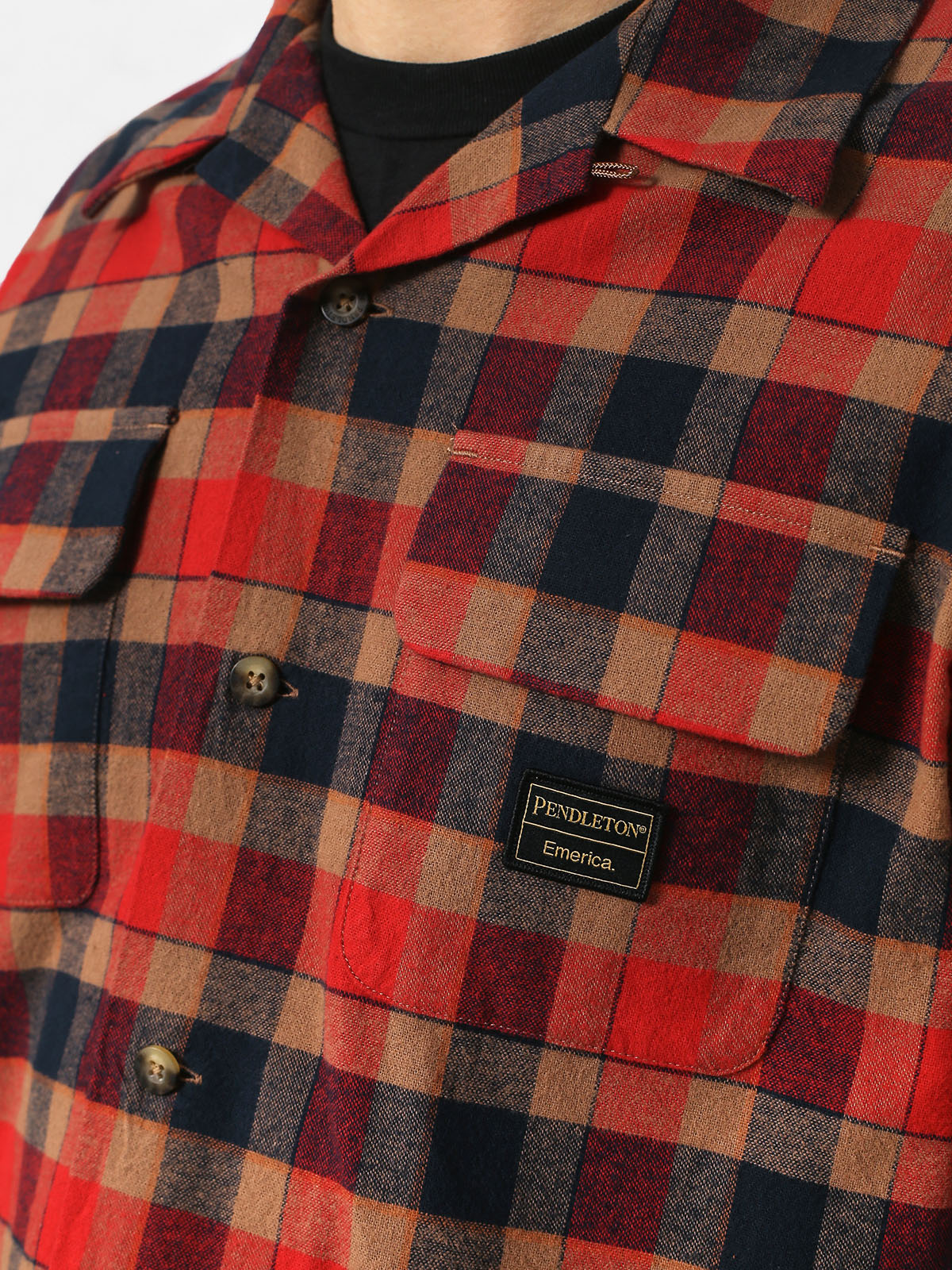 Koszula Emerica Pendleton Ls Flannel (red/navy)