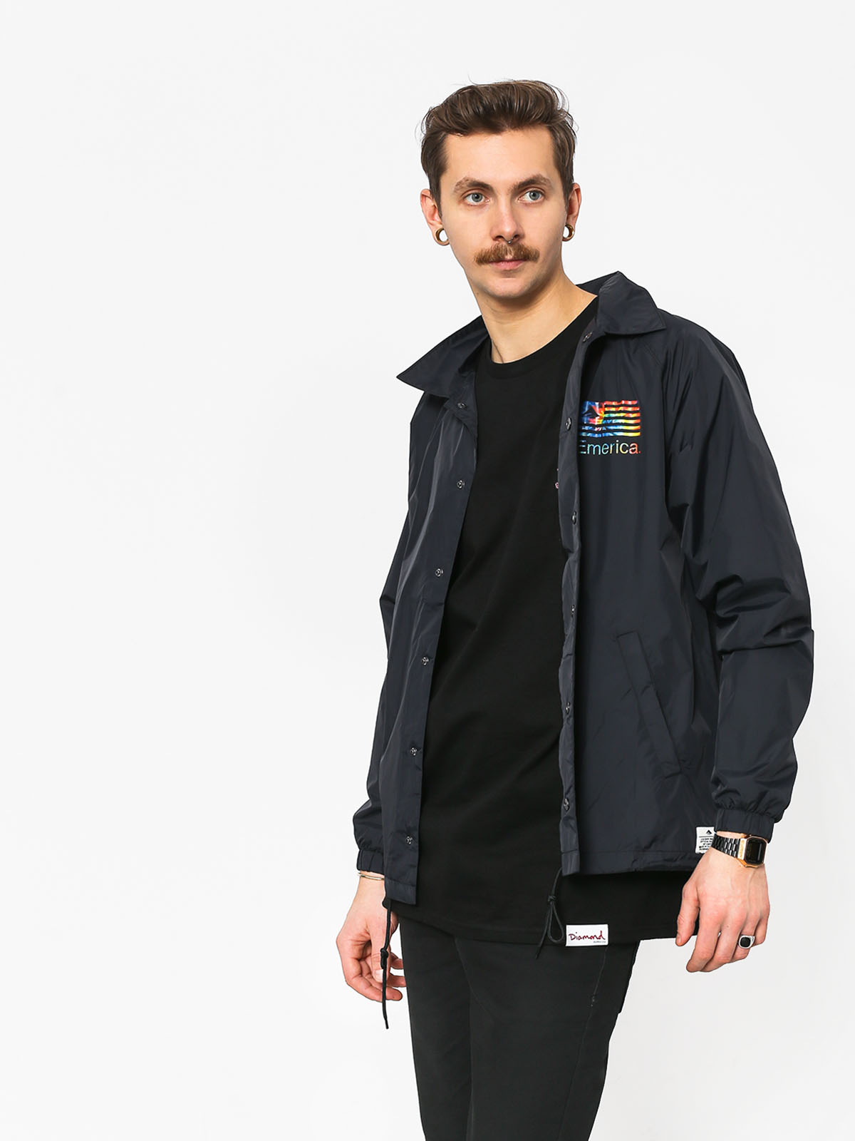 Kurtka Emerica Darkness (black/print)