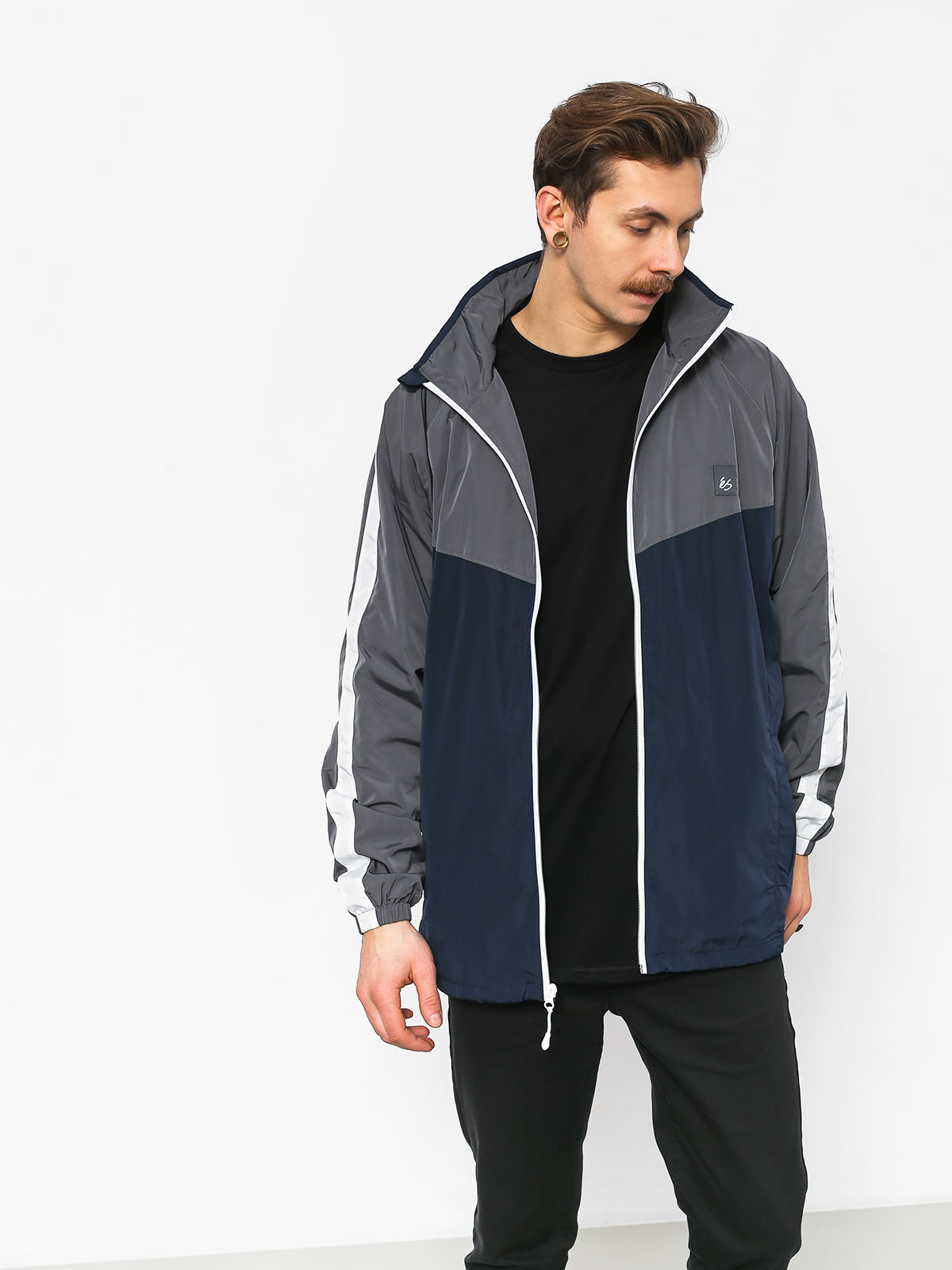 Kurtka eS Laps Mock Neck (navy/grey)