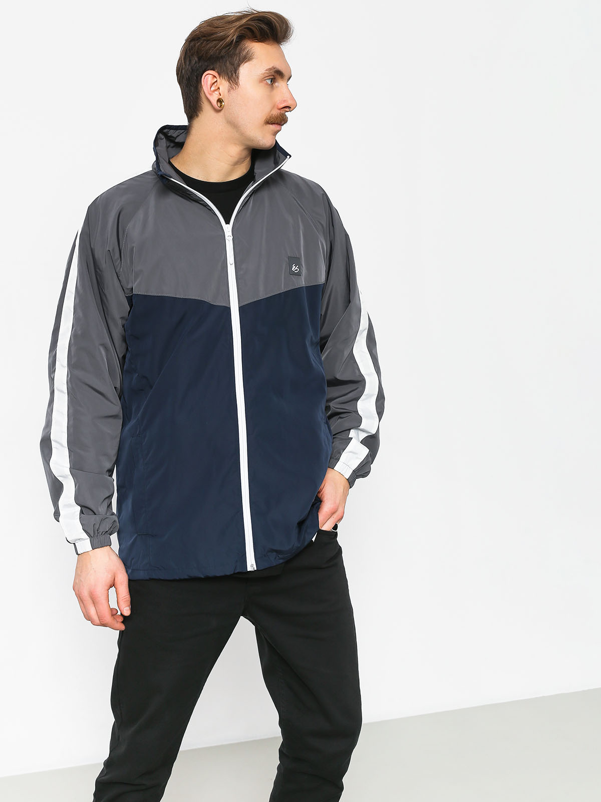 Kurtka eS Laps Mock Neck (navy/grey)