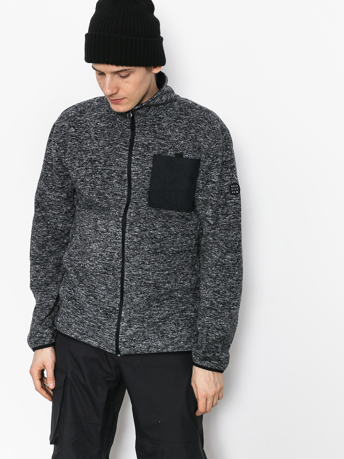 Męski Polar Quiksilver Butter (black heather)