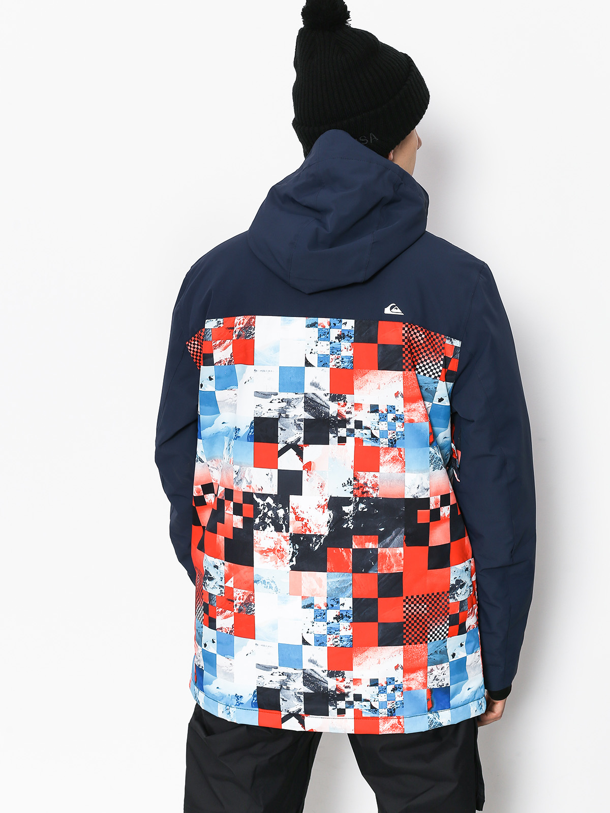 Męska Kurtka snowboardowa Quiksilver Mission Blck (money time flame)
