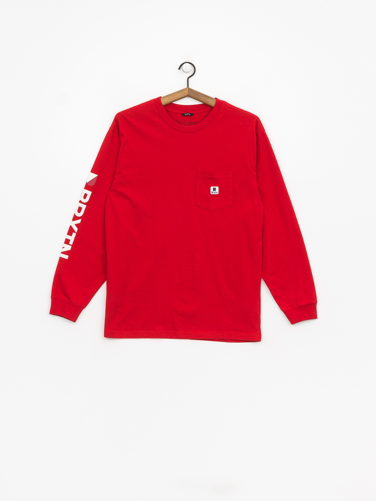 Longsleeve Brixton Stowell Stt Pkt (cayenne)