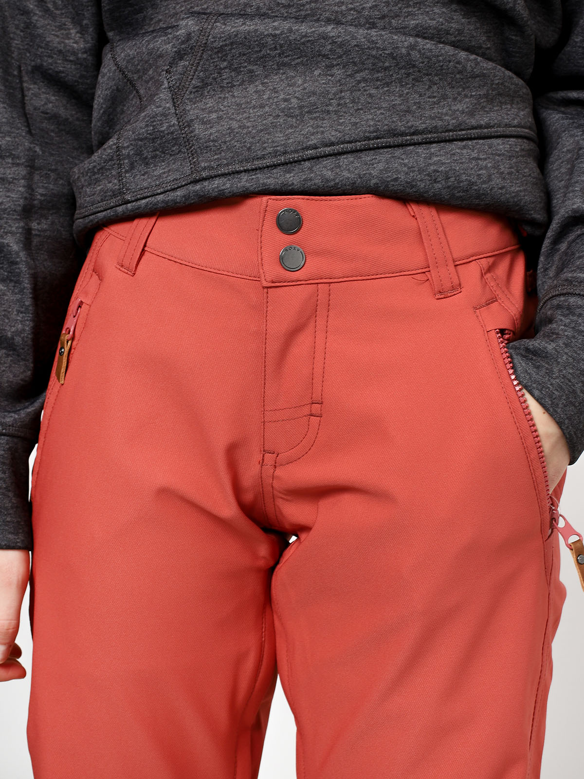 Damskie Spodnie snowboardowe Roxy Cabin (dusty cedar)