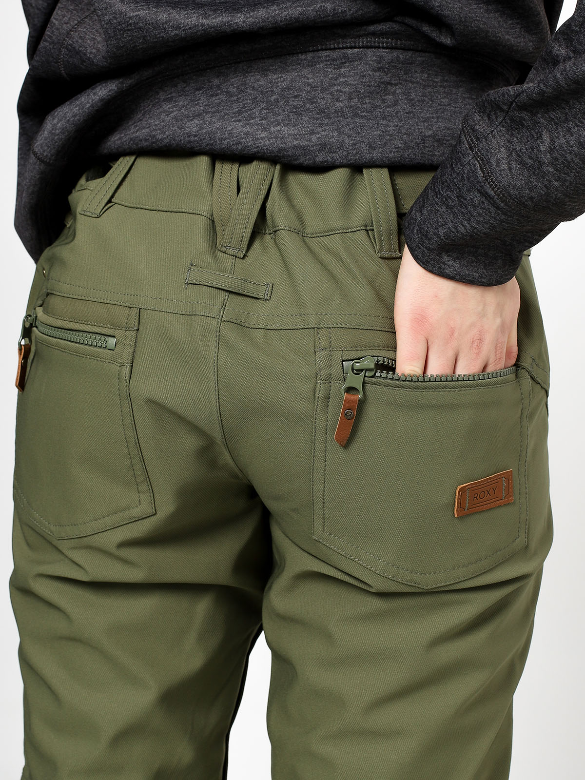 Damskie Spodnie snowboardowe Roxy Cabin (four leaf clover)