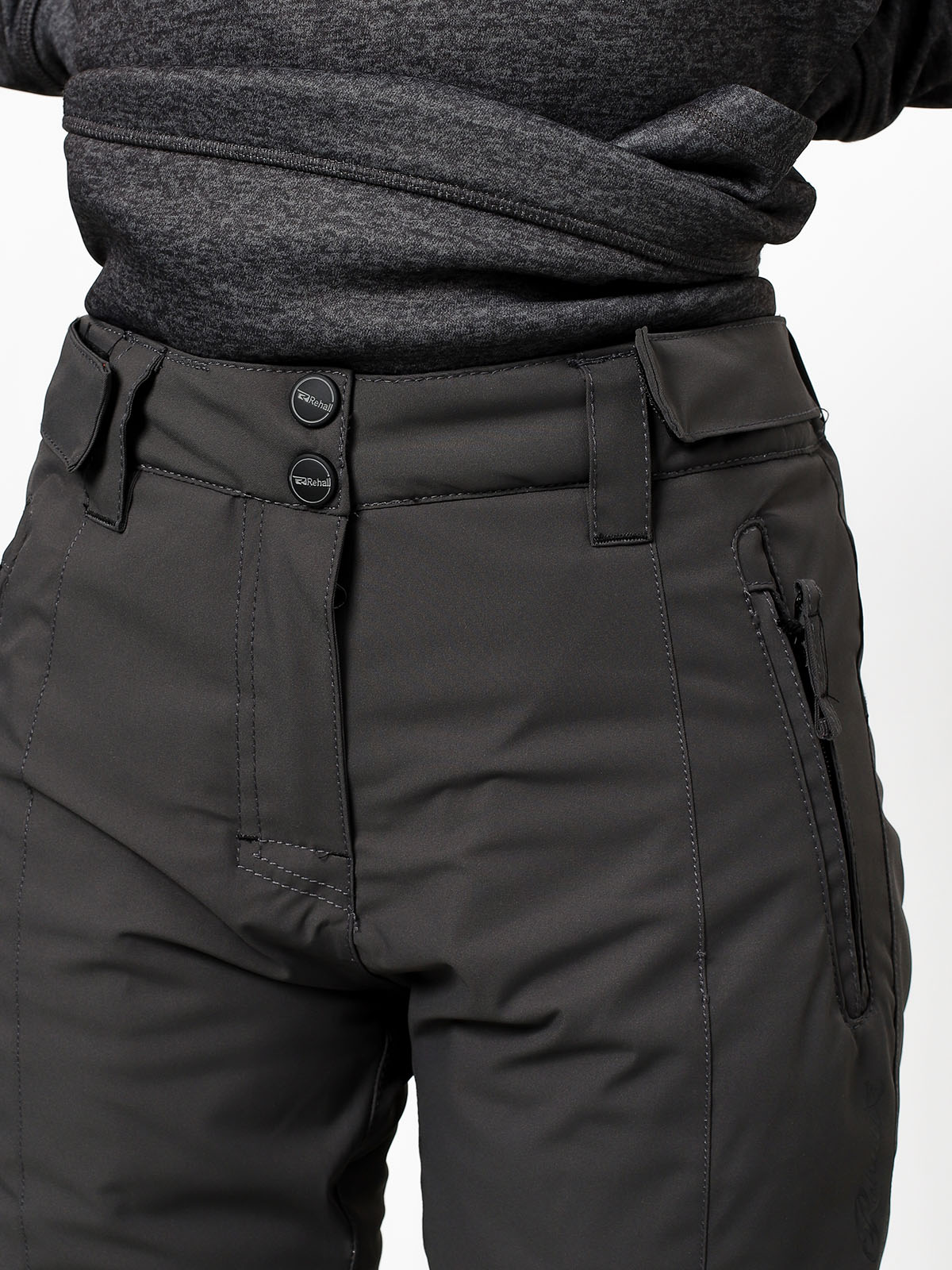 Damskie Spodnie snowboardowe Rehall Milly R (graphite)