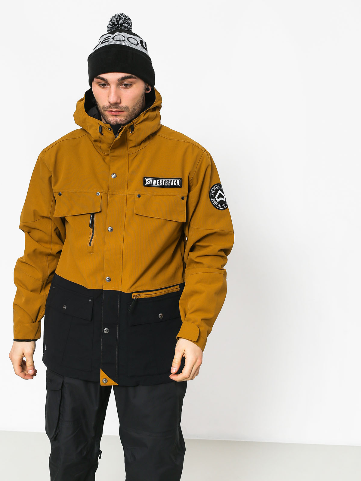Męska Kurtka snowboardowa Westbeach Trojan (brown sugar)