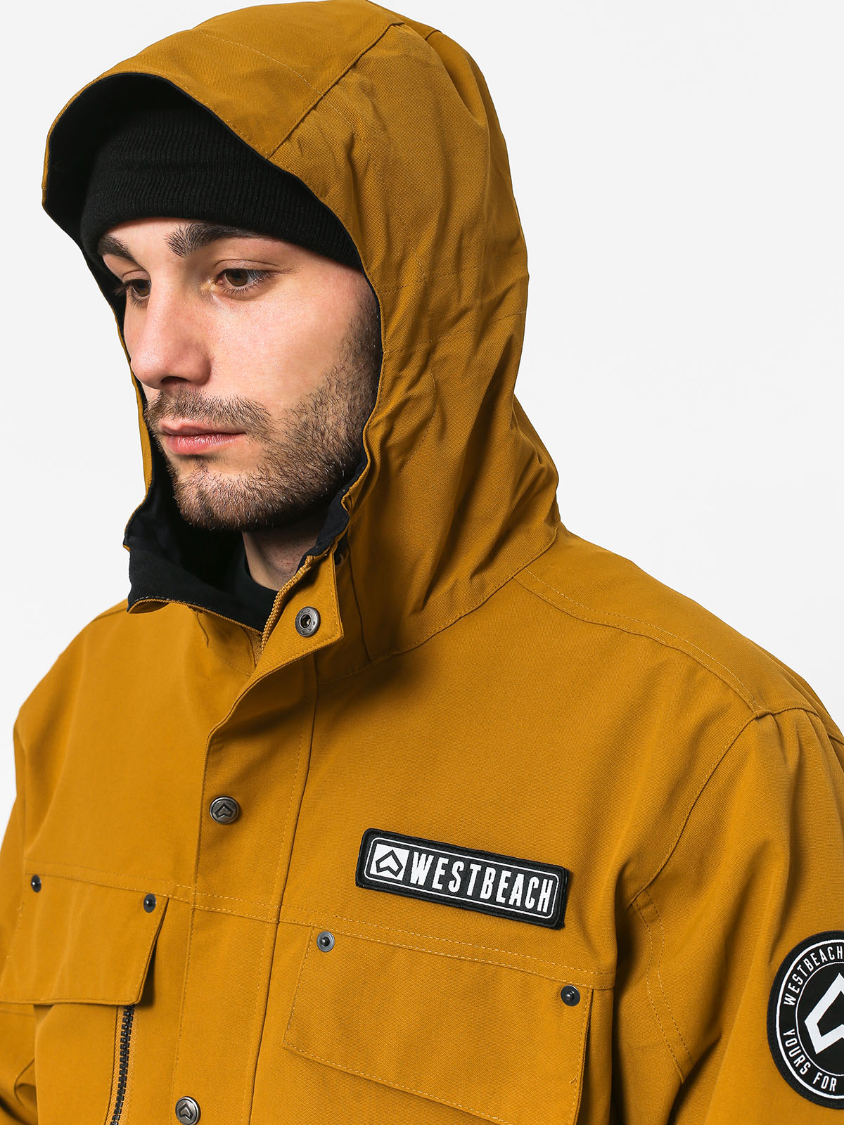 Męska Kurtka snowboardowa Westbeach Trojan (brown sugar)
