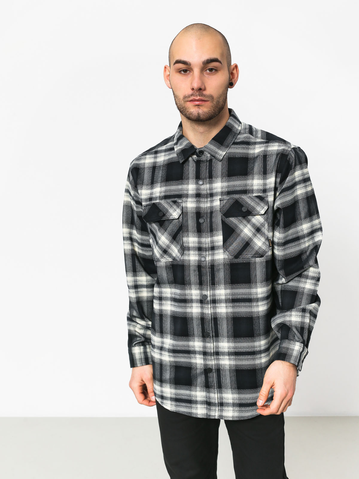 Koszula Burton Brighton Tech Fl (true black lahombre)