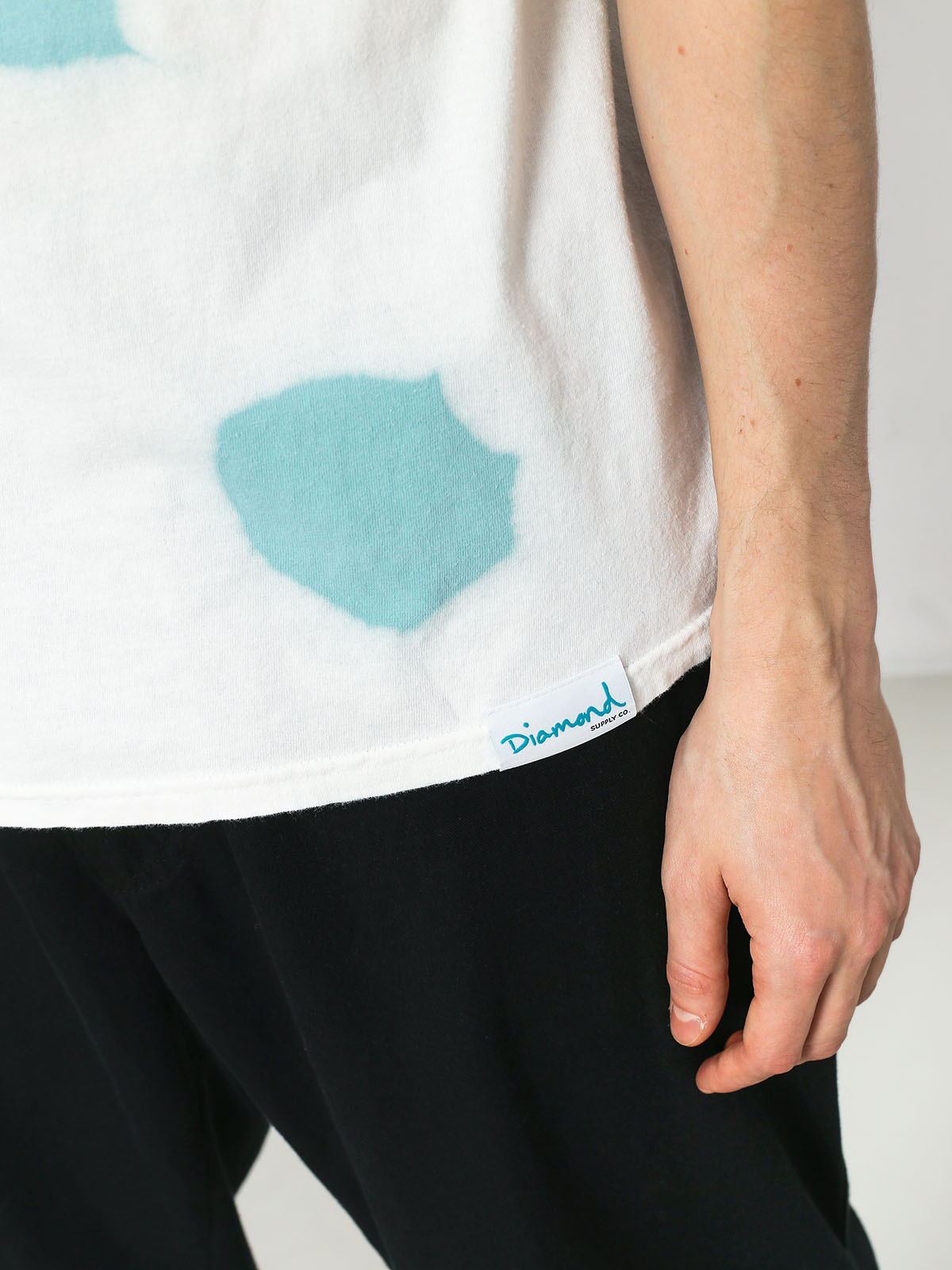 T-shirt Diamond Supply Co. Family Guy Crystal Wash (diamond blue)