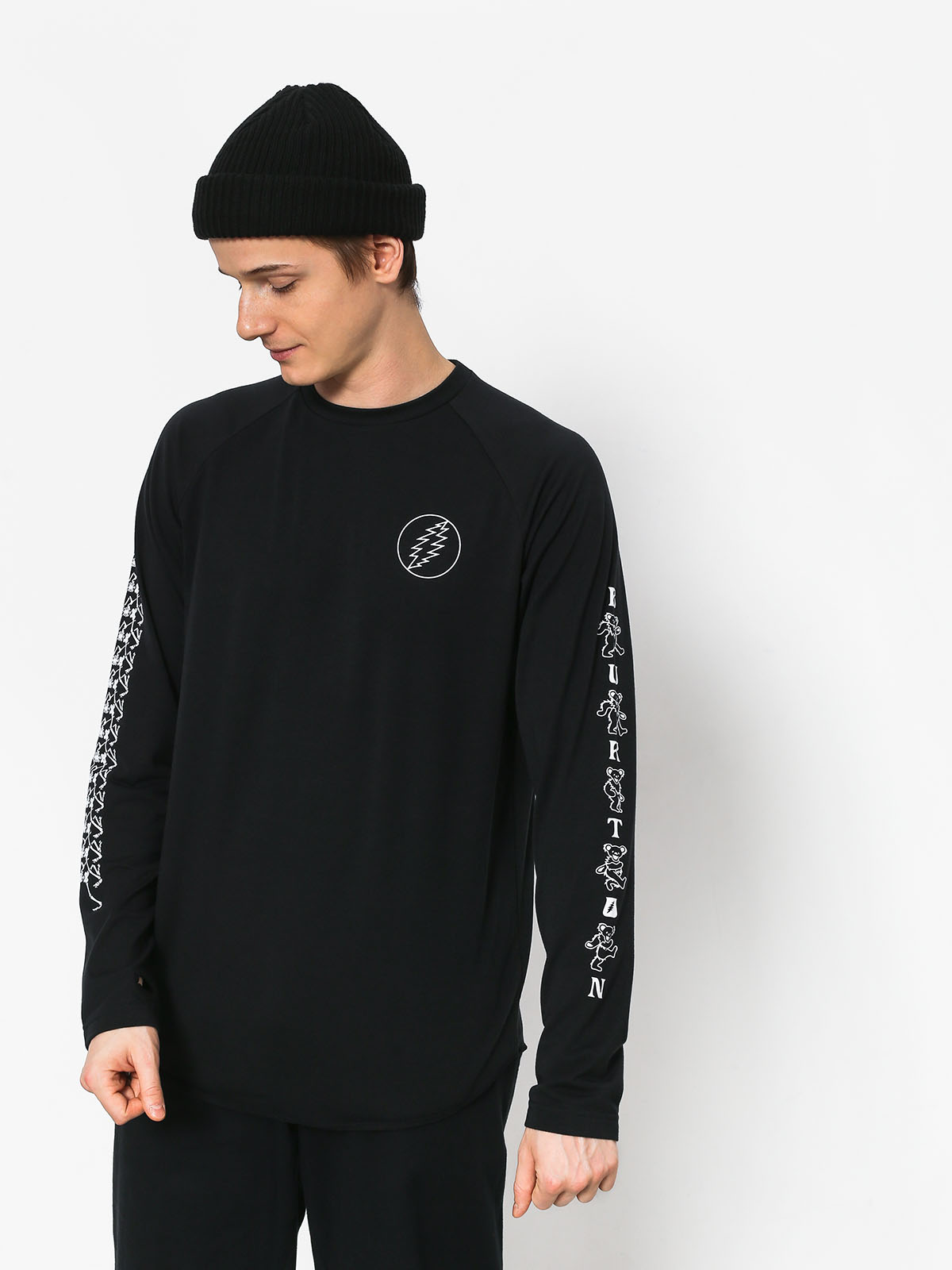 Longsleeve Burton Roadie Tech T - czarny (forever grateful)
