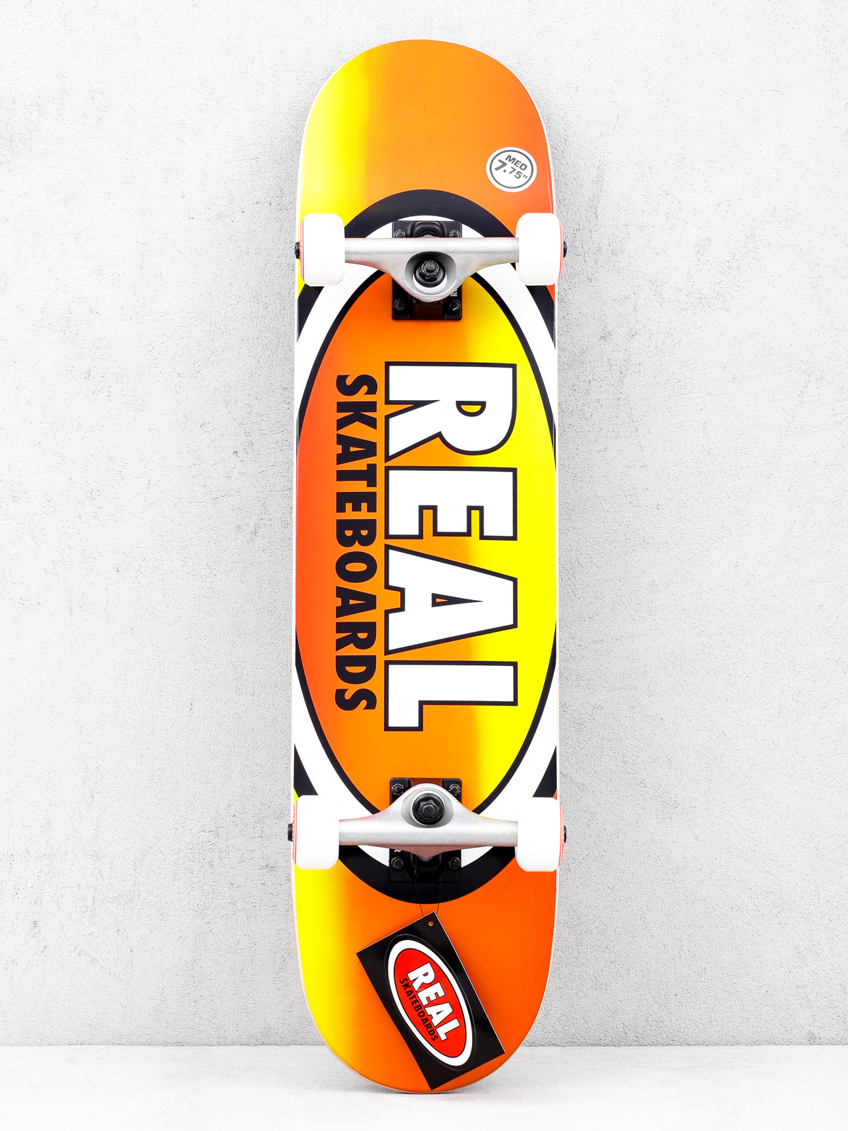 Deskorolka Real Fades (orange/yellow)