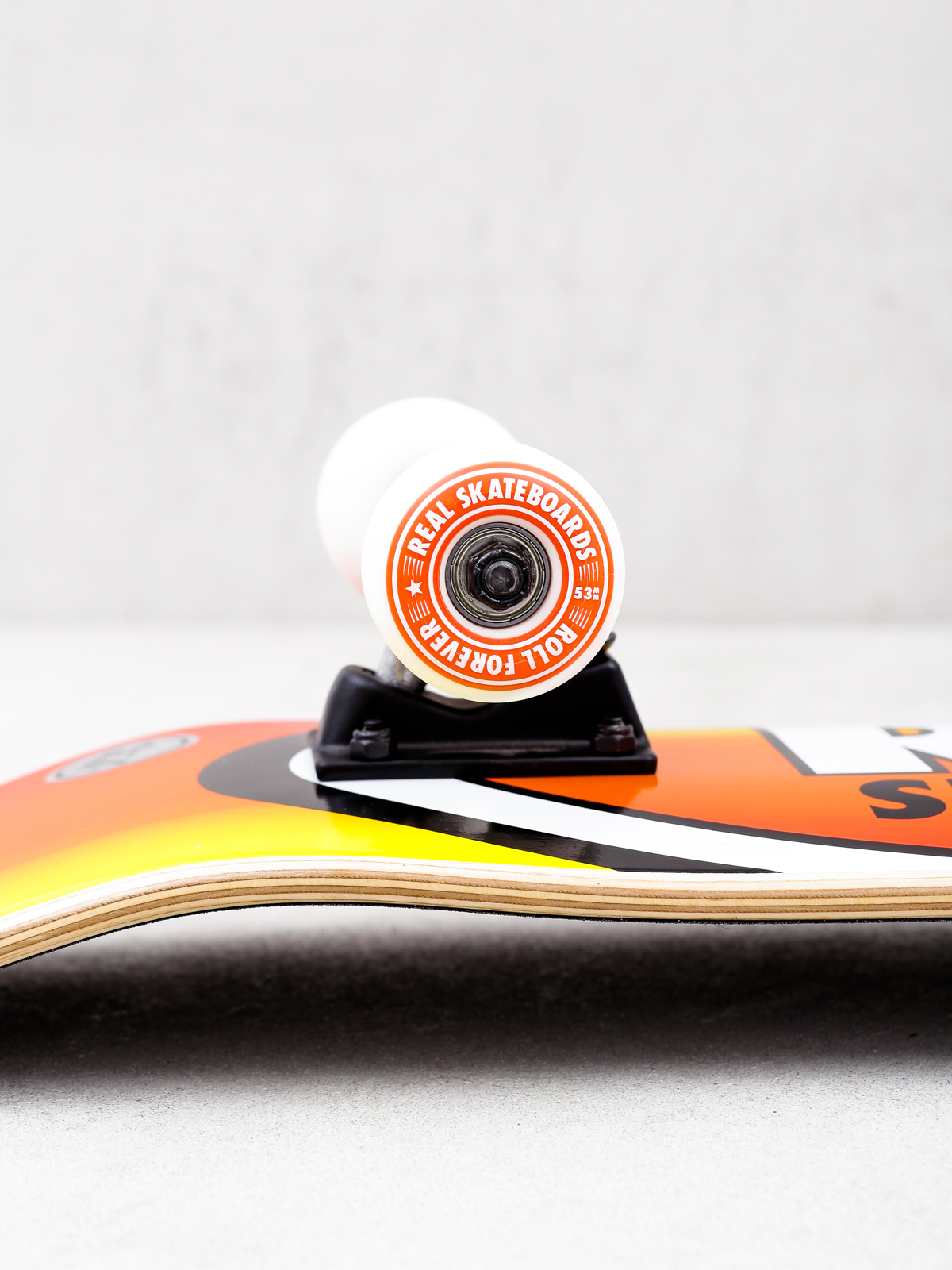 Deskorolka Real Fades (orange/yellow)