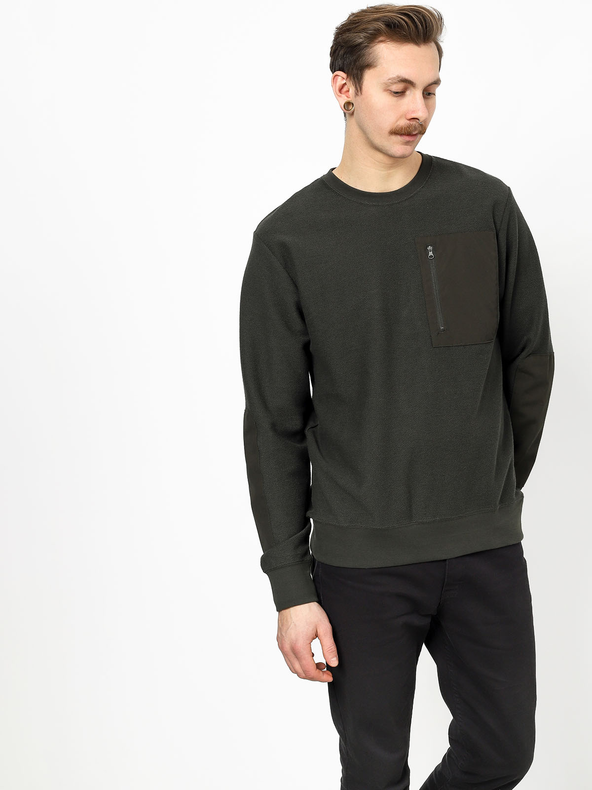 Longsleeve Nike SB Sb Top Overlays (sequoia)