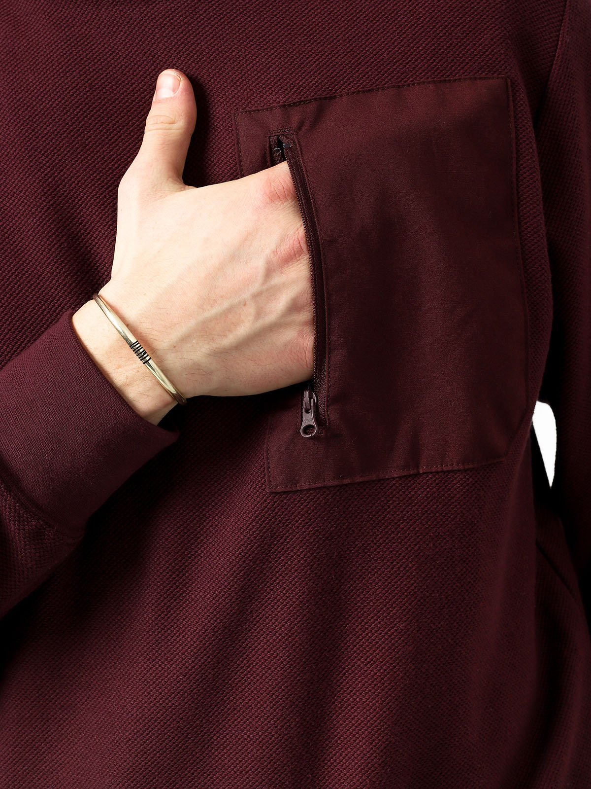 Longsleeve Nike SB Sb Top Overlays (burgundy crush)