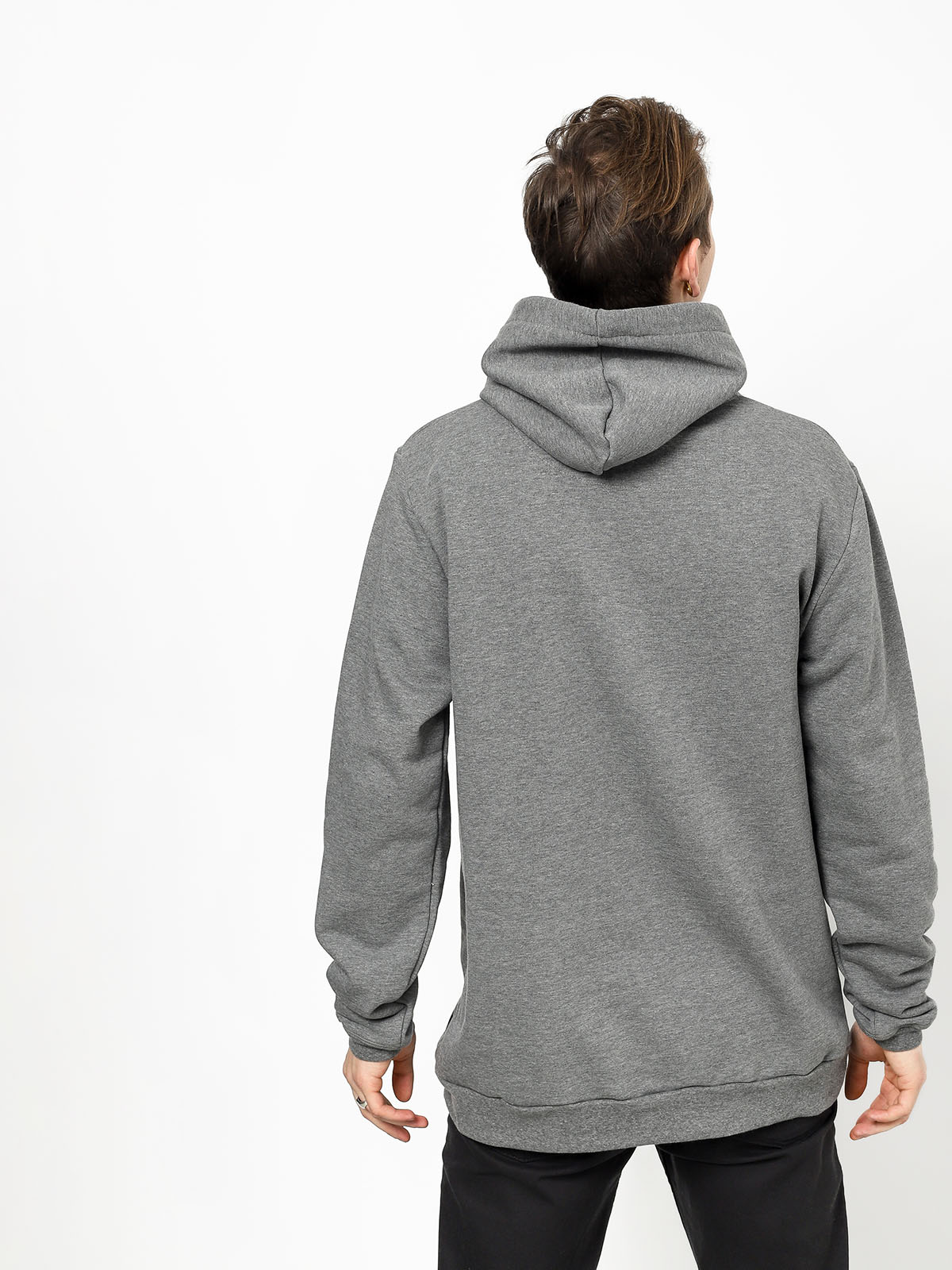 Bluza z kapturem Malita Flamingo Pocket (heathergrey)