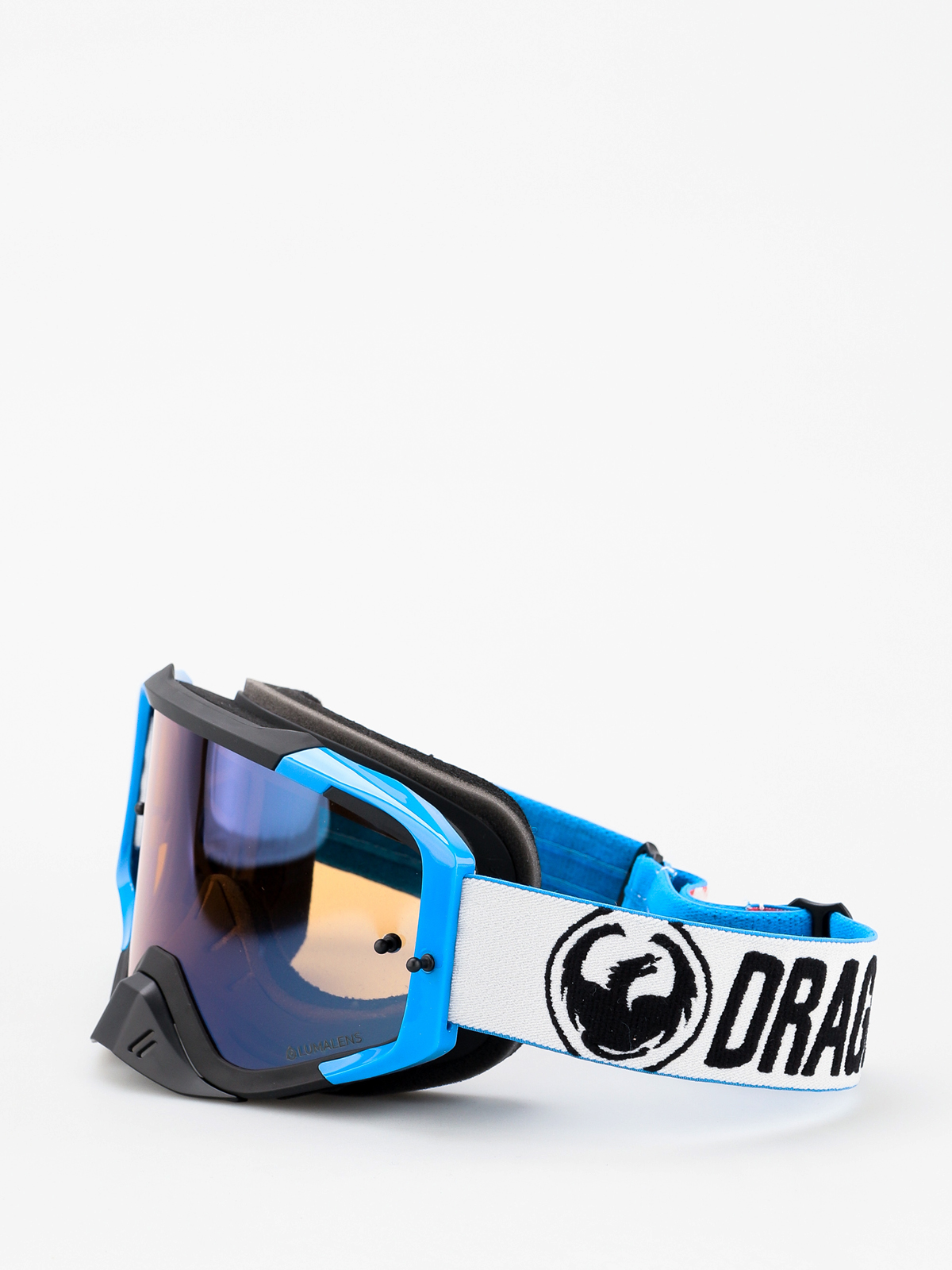 Gogle Dragon MXV MAX (factory/lumalens flash blue clear)