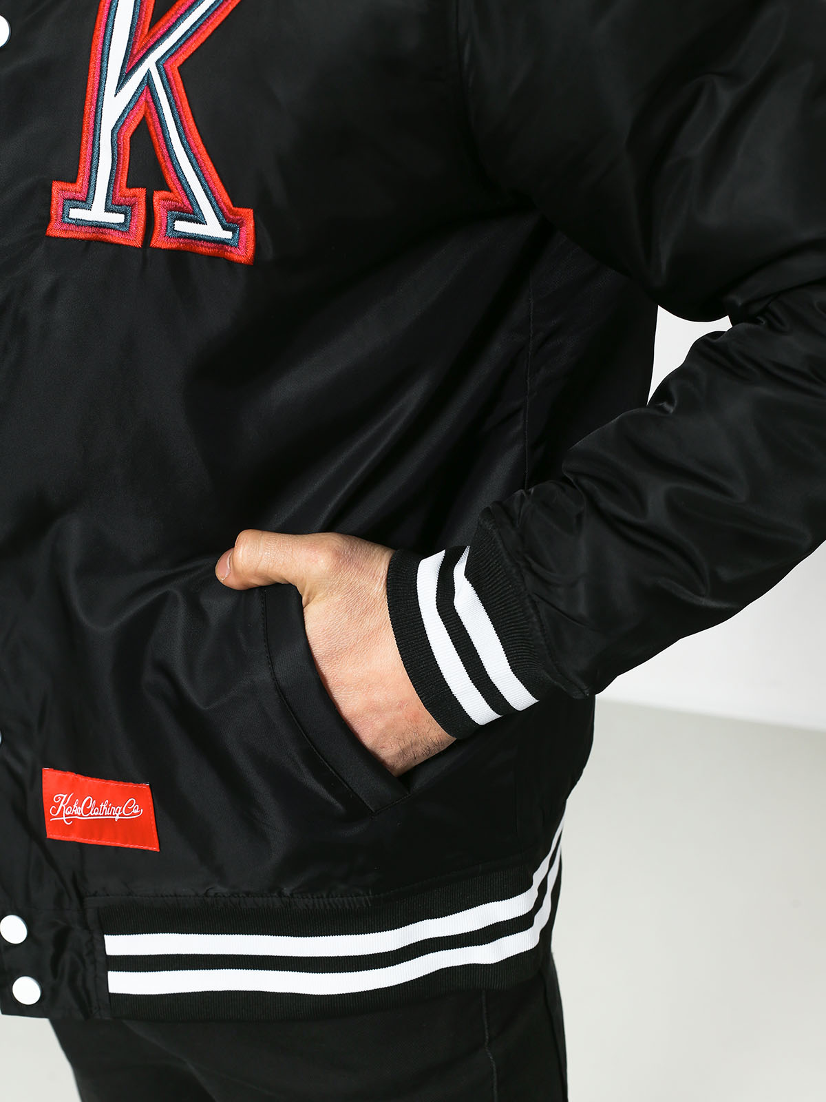 Kurtka Koka Baseball Vhs (black)