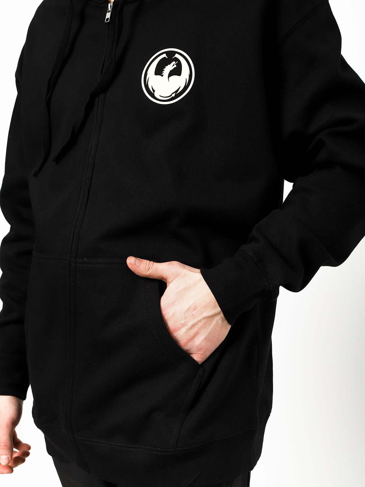 Bluza z kapturem Dragon Band Together ZHD (black)