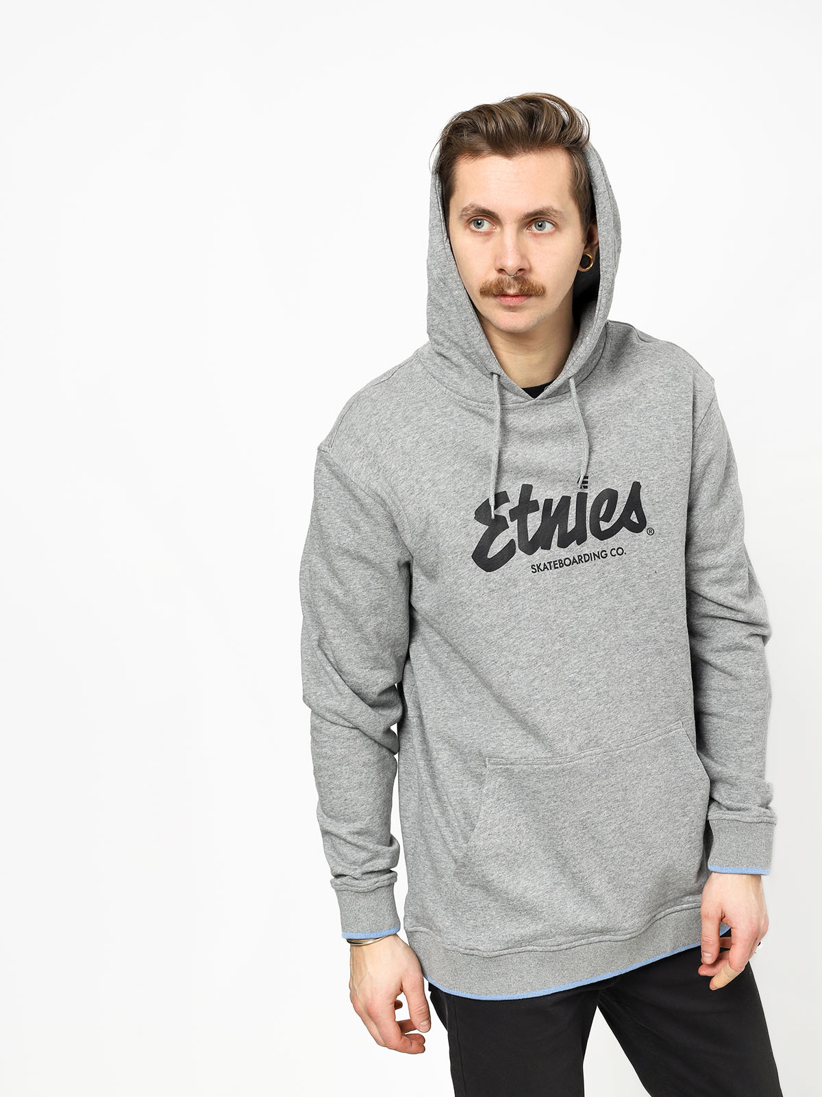 Bluza z kapturem Etnies Speed HD (grey/heather)