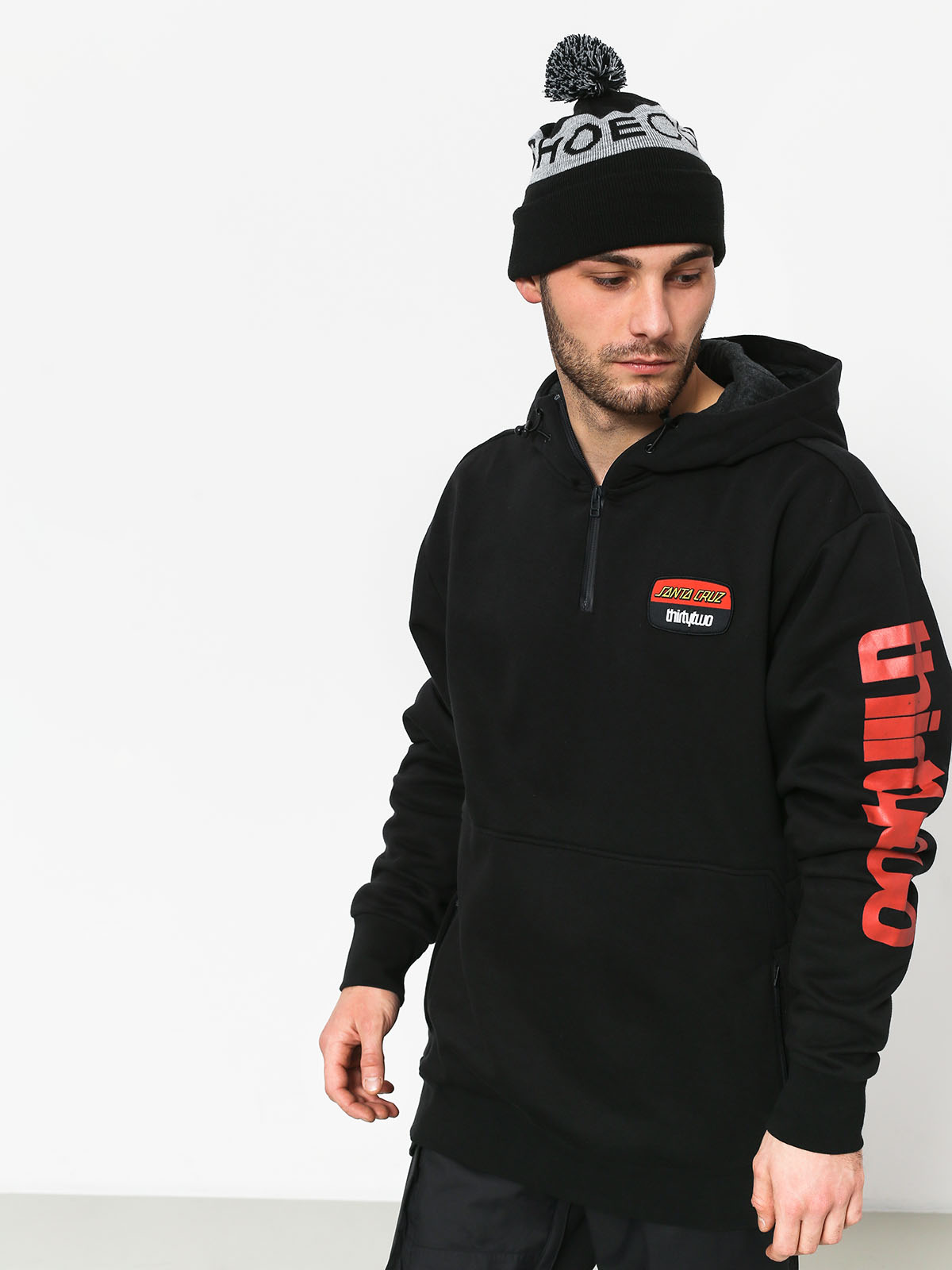 Bluza z kapturem ThirtyTwo Stamped HD (black)