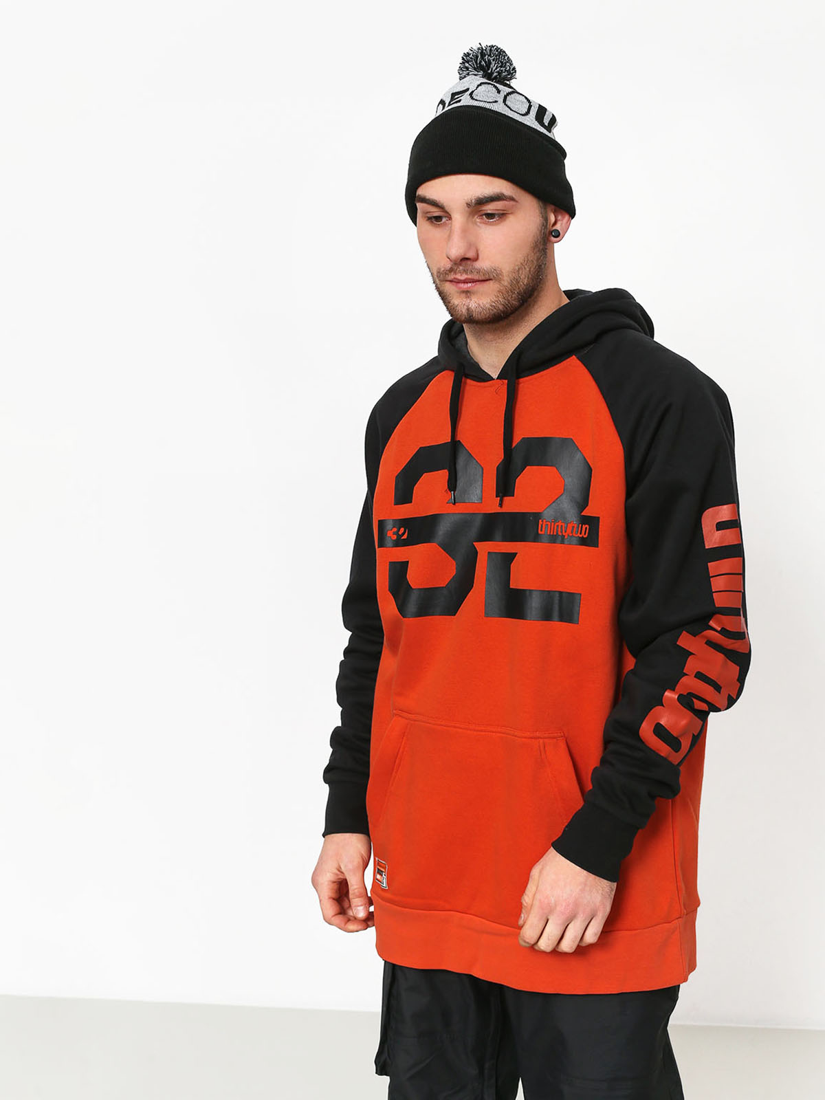 Bluza z kapturem ThirtyTwo Marquee HD (orange)