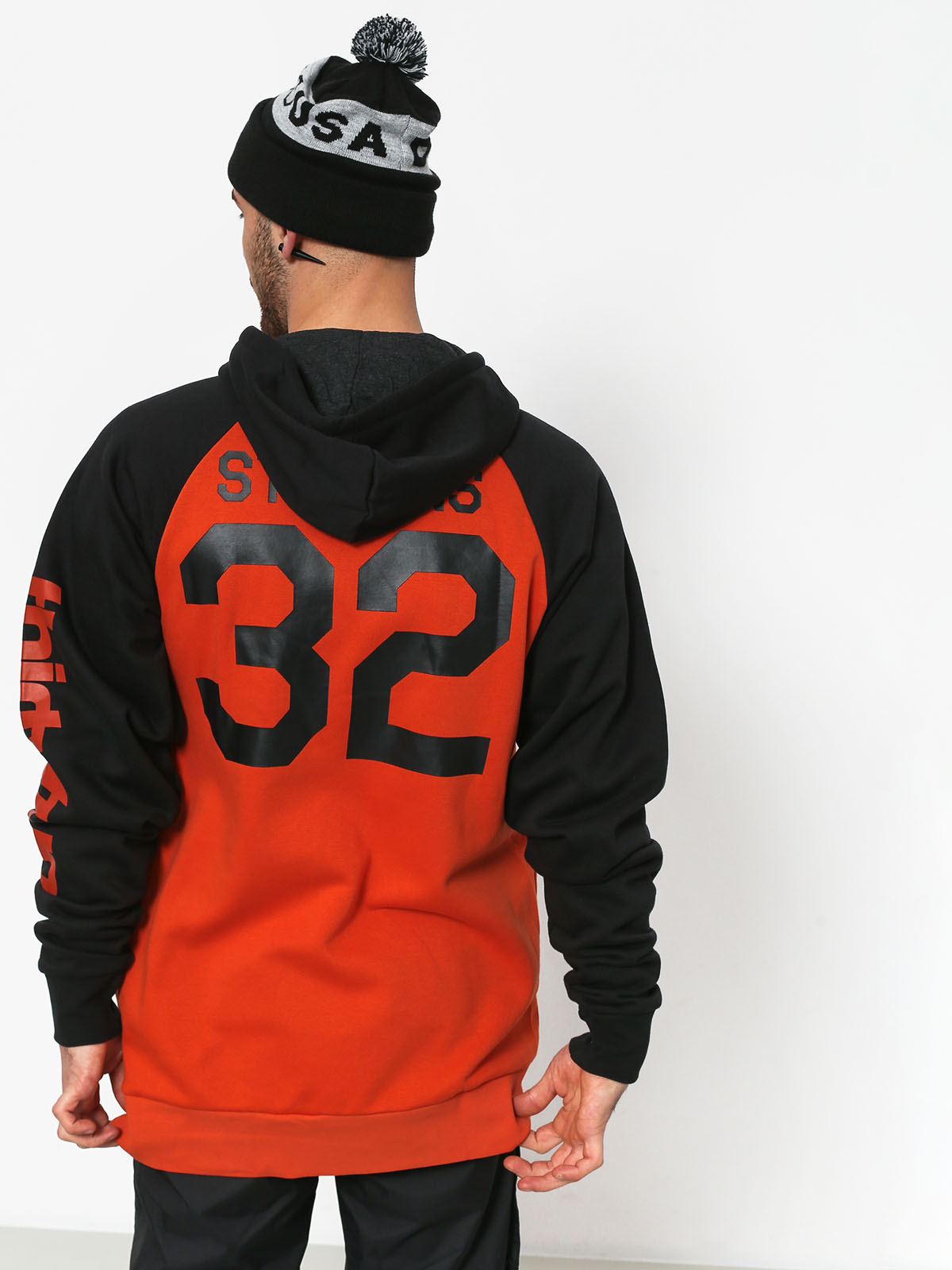 Bluza z kapturem ThirtyTwo Marquee HD (orange)