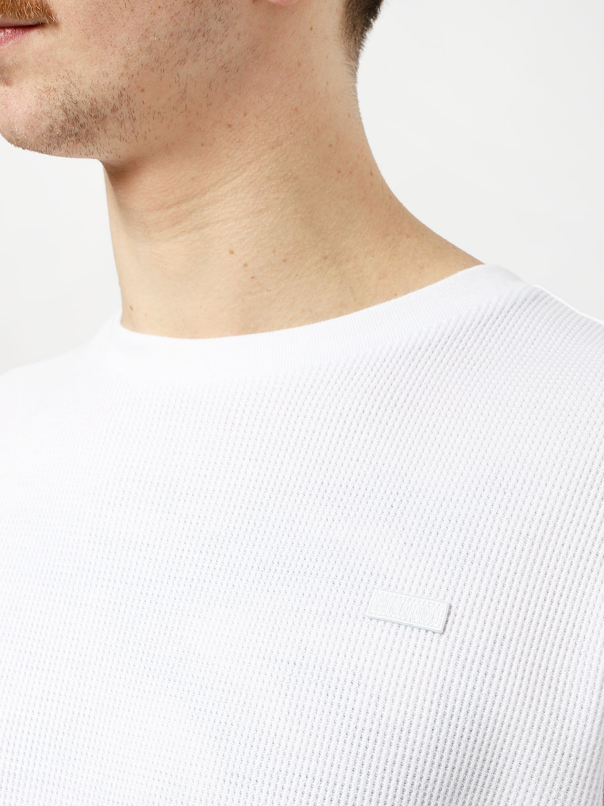 Longsleeve Diamond Supply Co. Thermal (white)