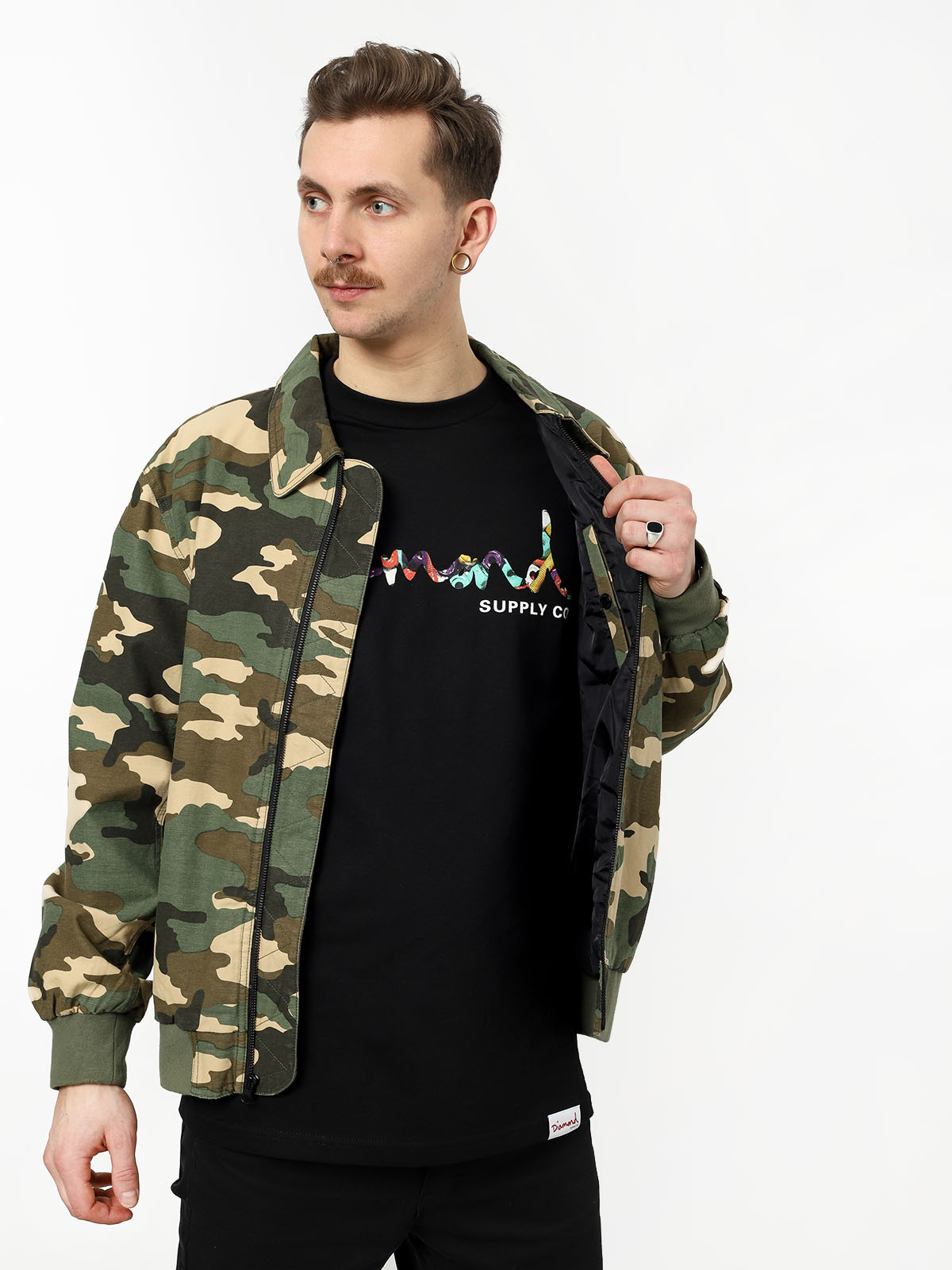Kurtka Diamond Supply Co. Bomber (camo)