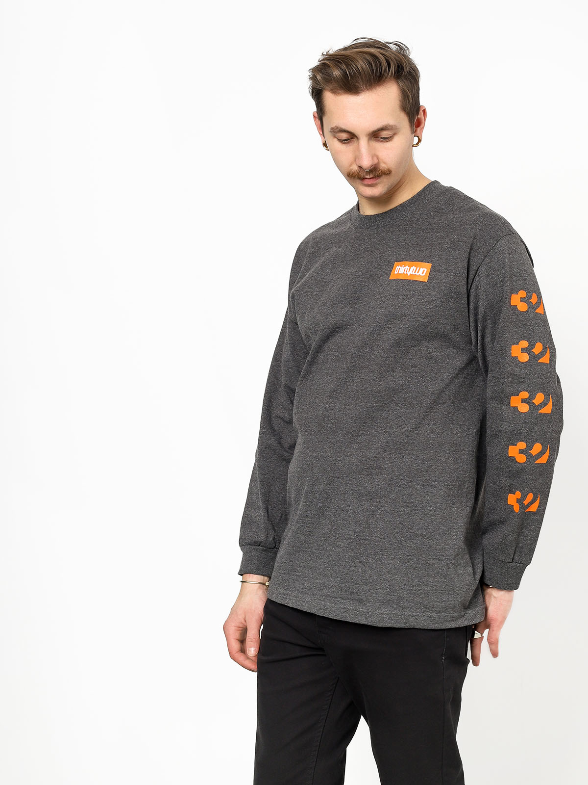 Longsleeve ThirtyTwo Ridelite Logo (charcoal/heather)