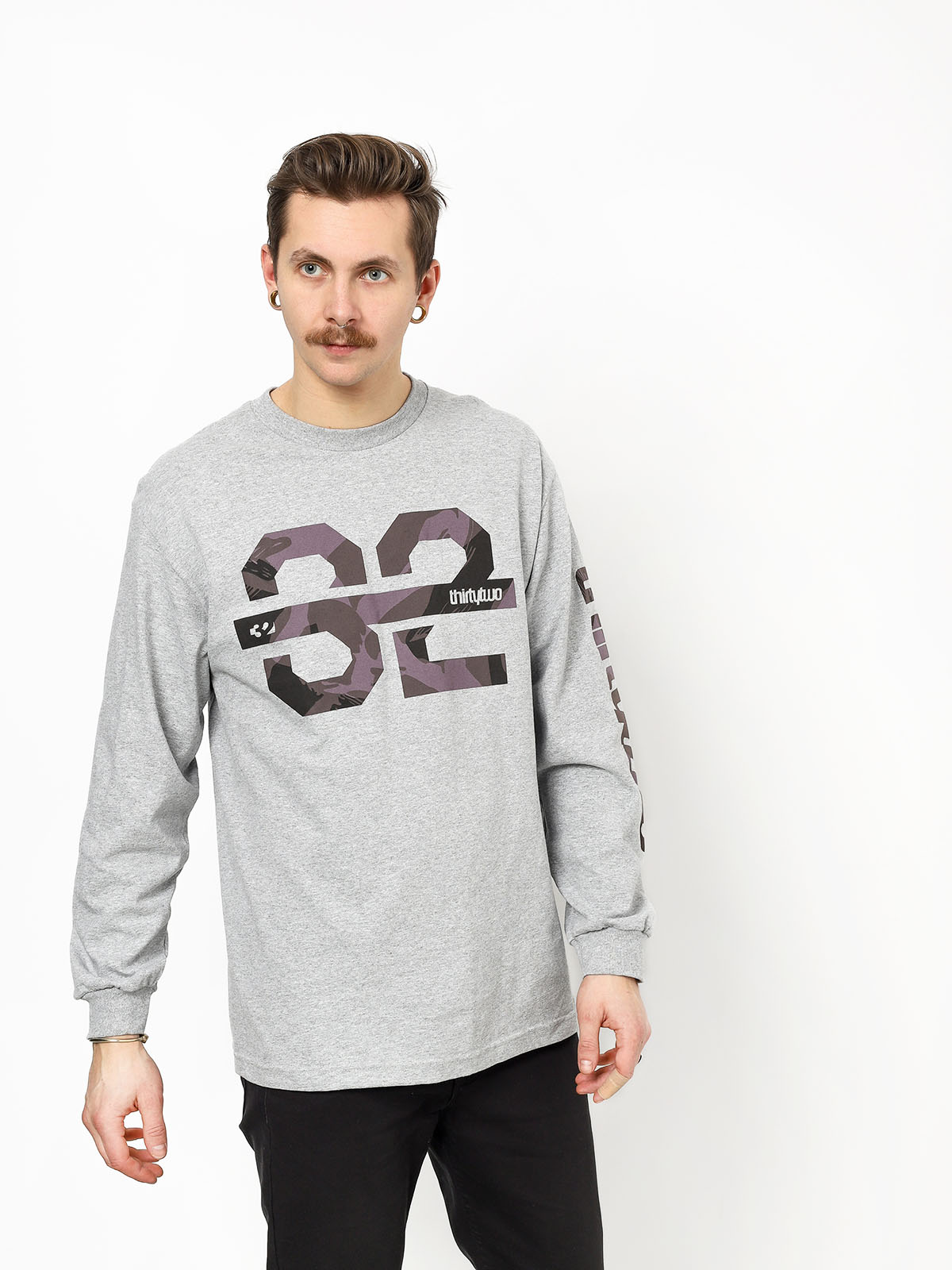 Longsleeve ThirtyTwo Ridelite Graphic (grey/heather)