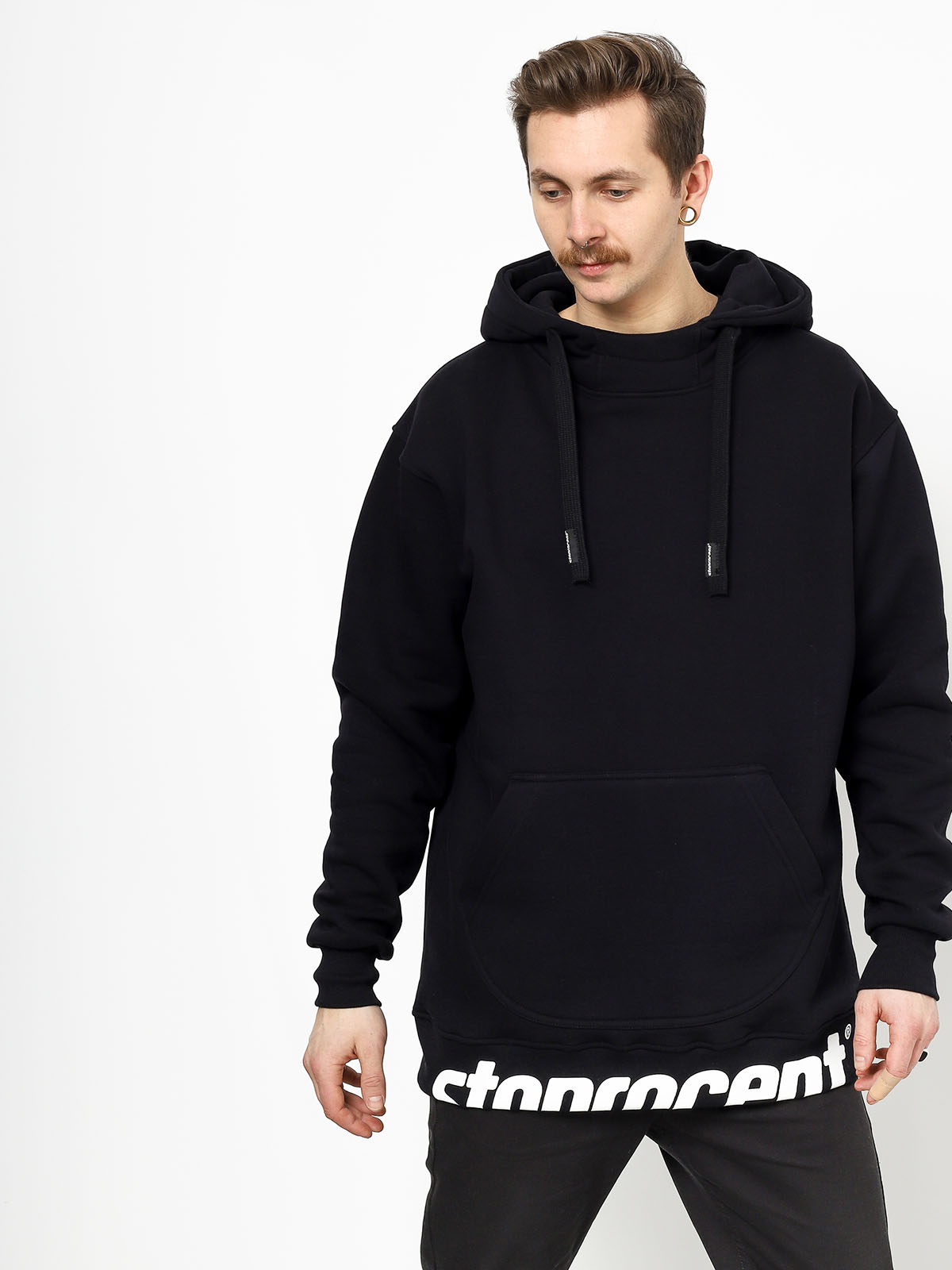 Bluza z kapturem Stoprocent Get Down HD (black)