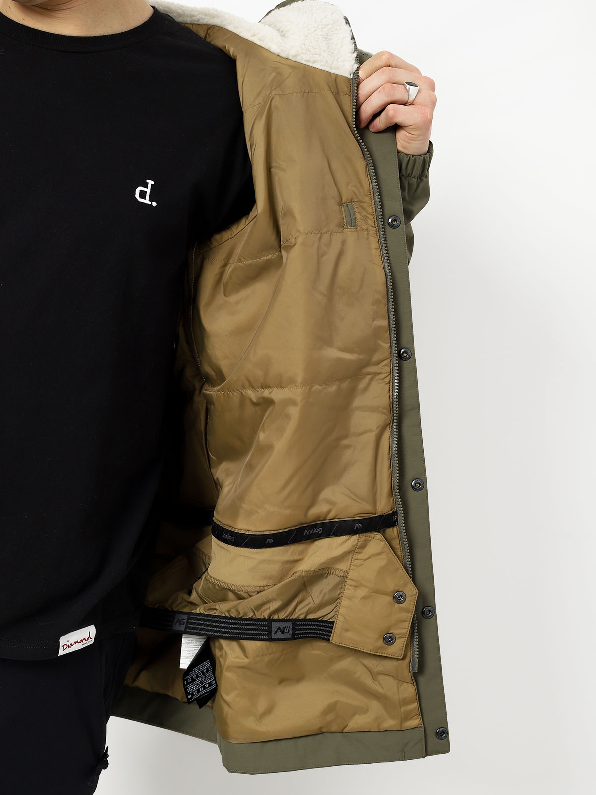 Męska Kurtka snowboardowa Analog Gunstockt (dstolv/twill)