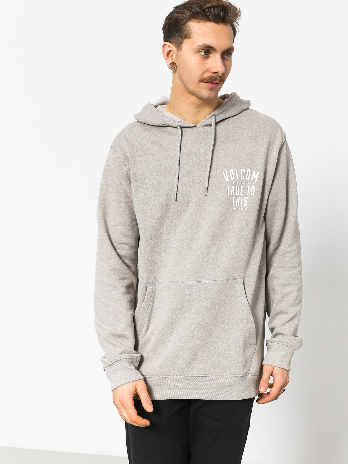 Bluza z kapturem Volcom True To This HD (hgr)