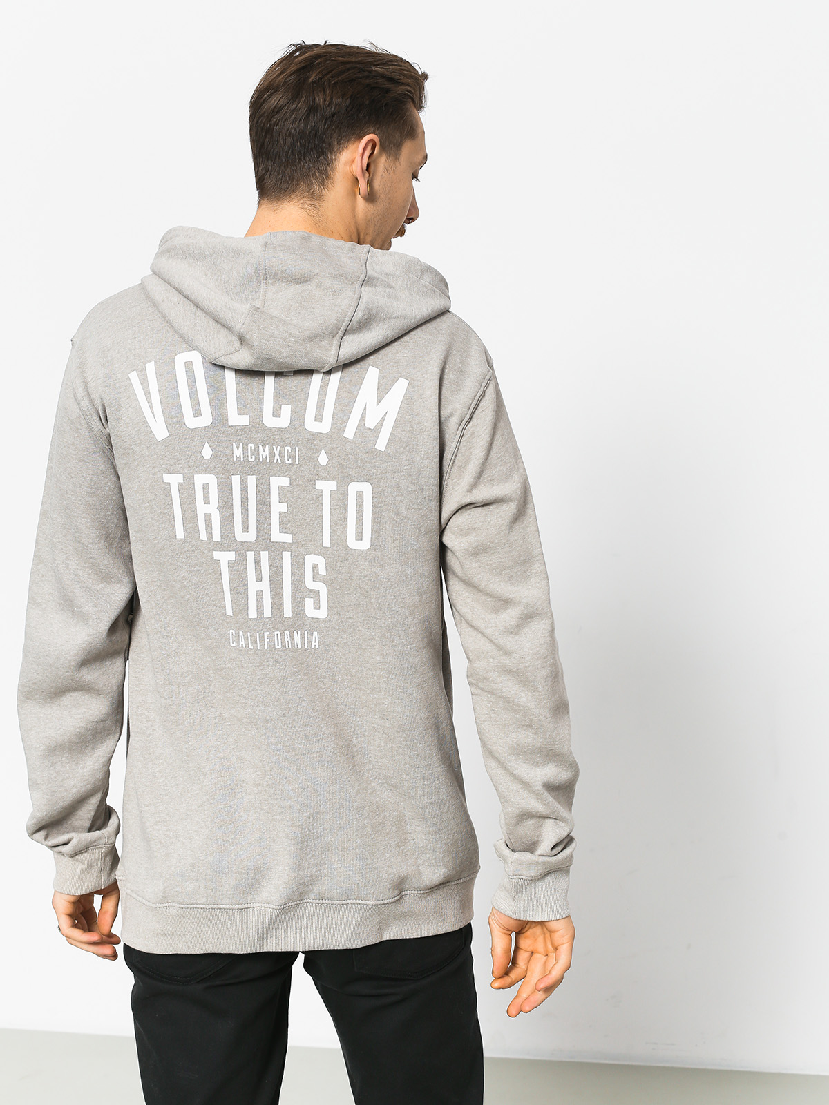 Bluza z kapturem Volcom True To This HD (hgr)