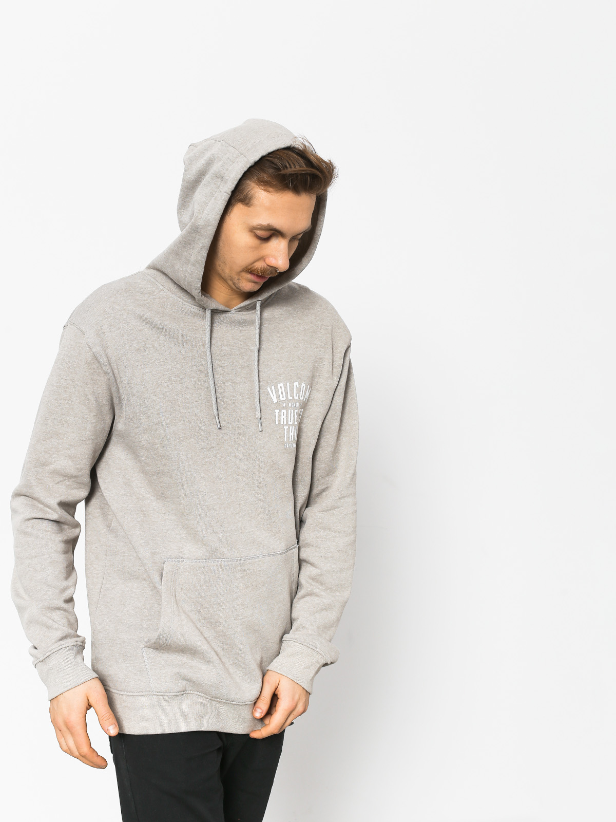 Bluza z kapturem Volcom True To This HD (hgr)